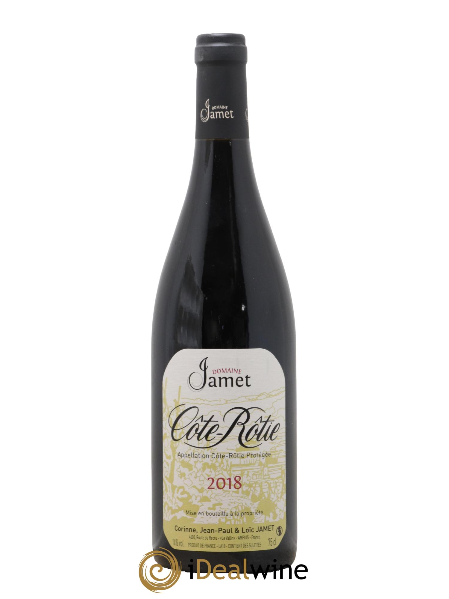 Côte-Rôtie Jamet (Domaine) 2018 - Lotto di 1 bottiglia - 0