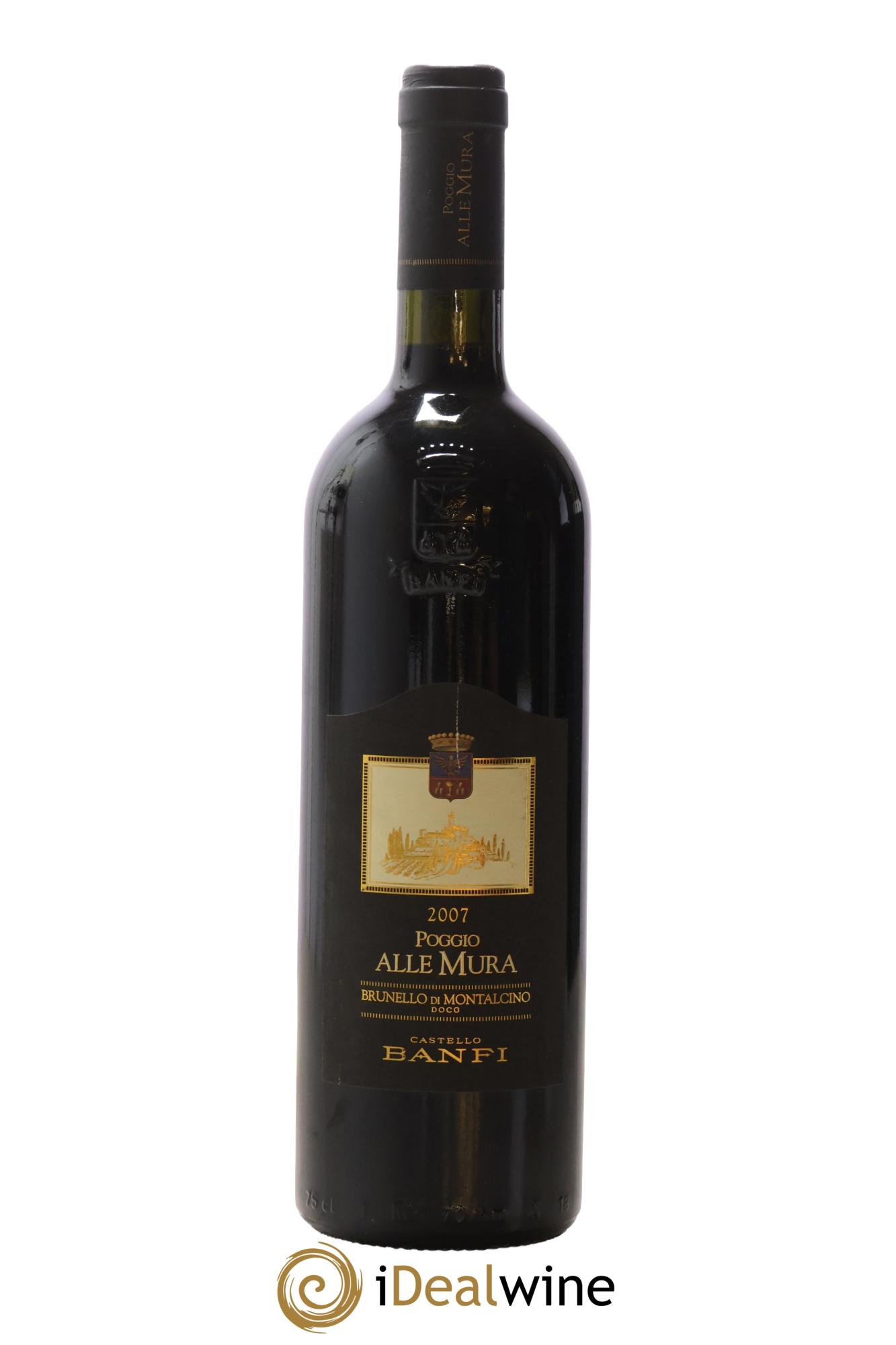 Brunello di Montalcino Poggio Alle Mura Castello Banfi 2007 - Lot of 1 bottle - 0