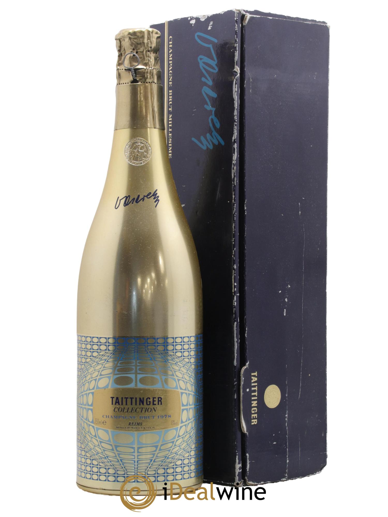 1978 - Collection Vasarely Taittinger 1978 - Lotto di 1 bottiglia - 0