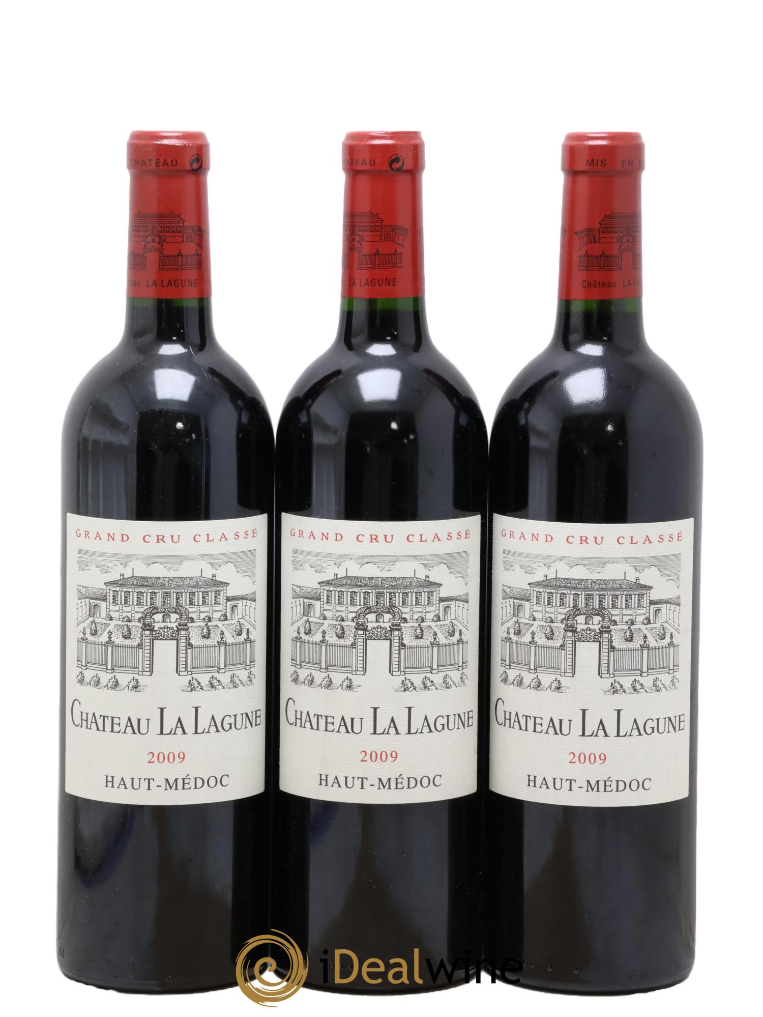 Château la Lagune 3ème Grand Cru Classé 2009 - Lot de 3 bouteilles - 0