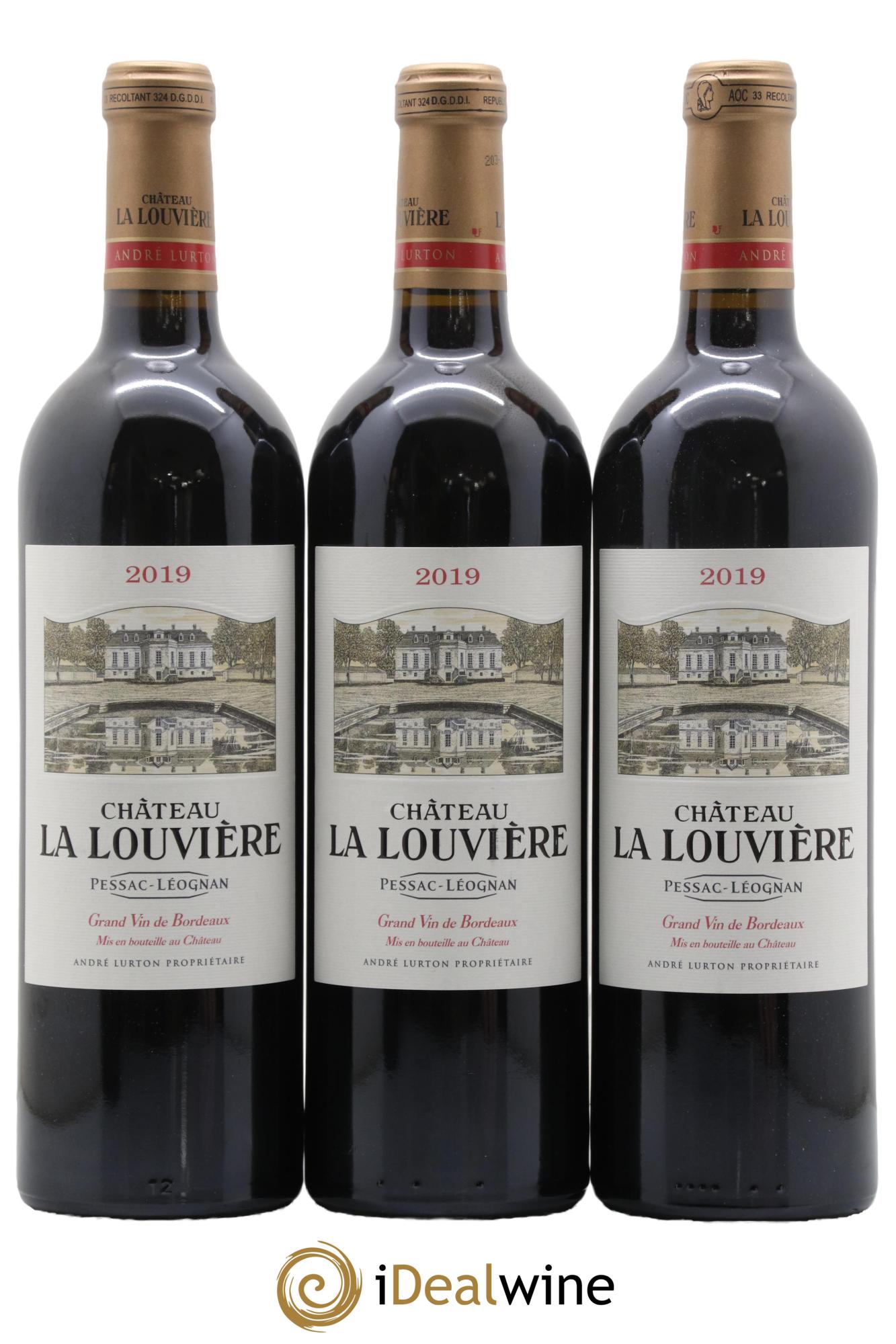 Château la Louvière 2019 - Lot de 6 bouteilles - 2