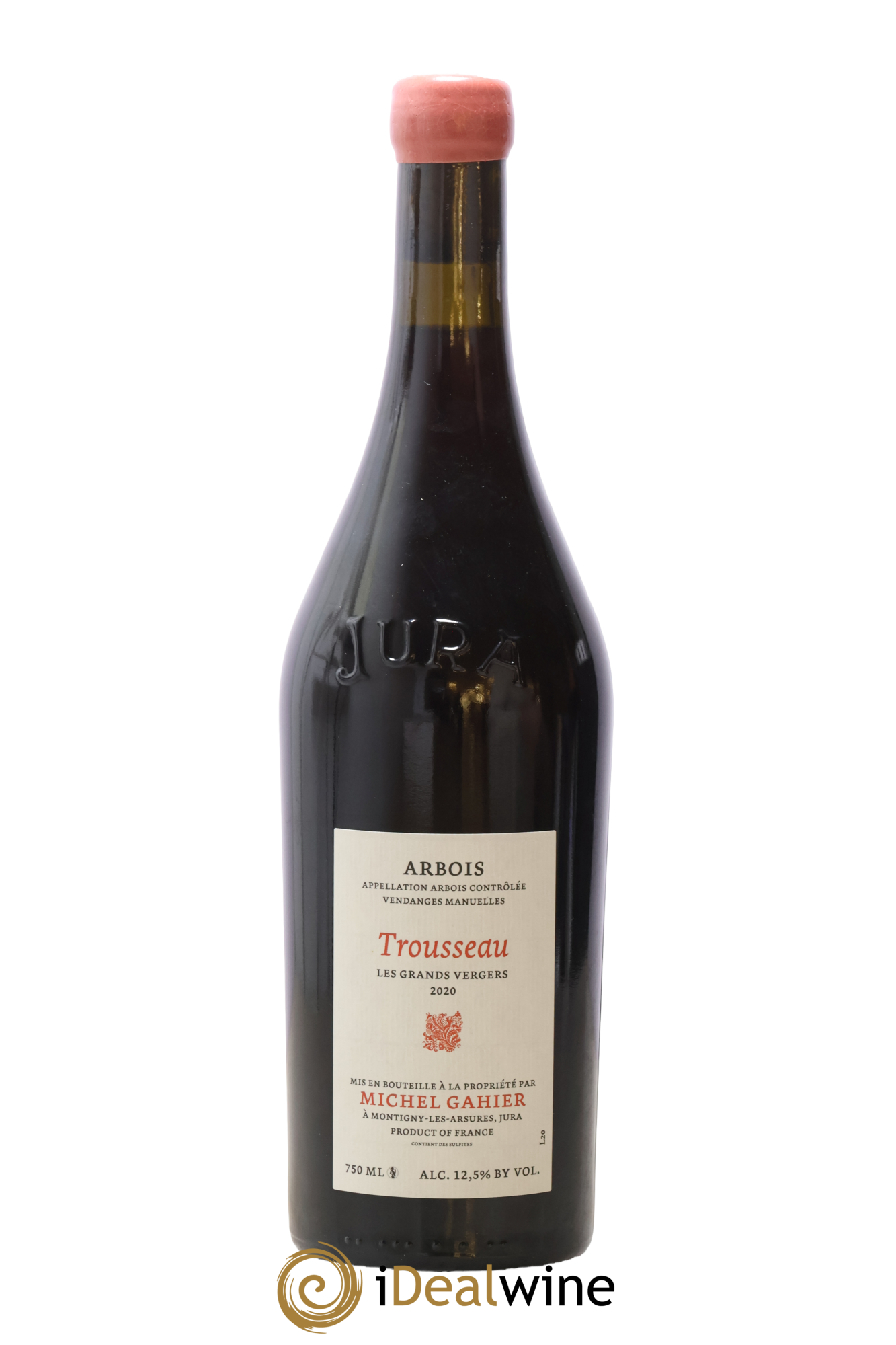 Arbois Trousseau Les Grands Vergers Michel Gahier 2020 - Lot de 1 bouteille - 0