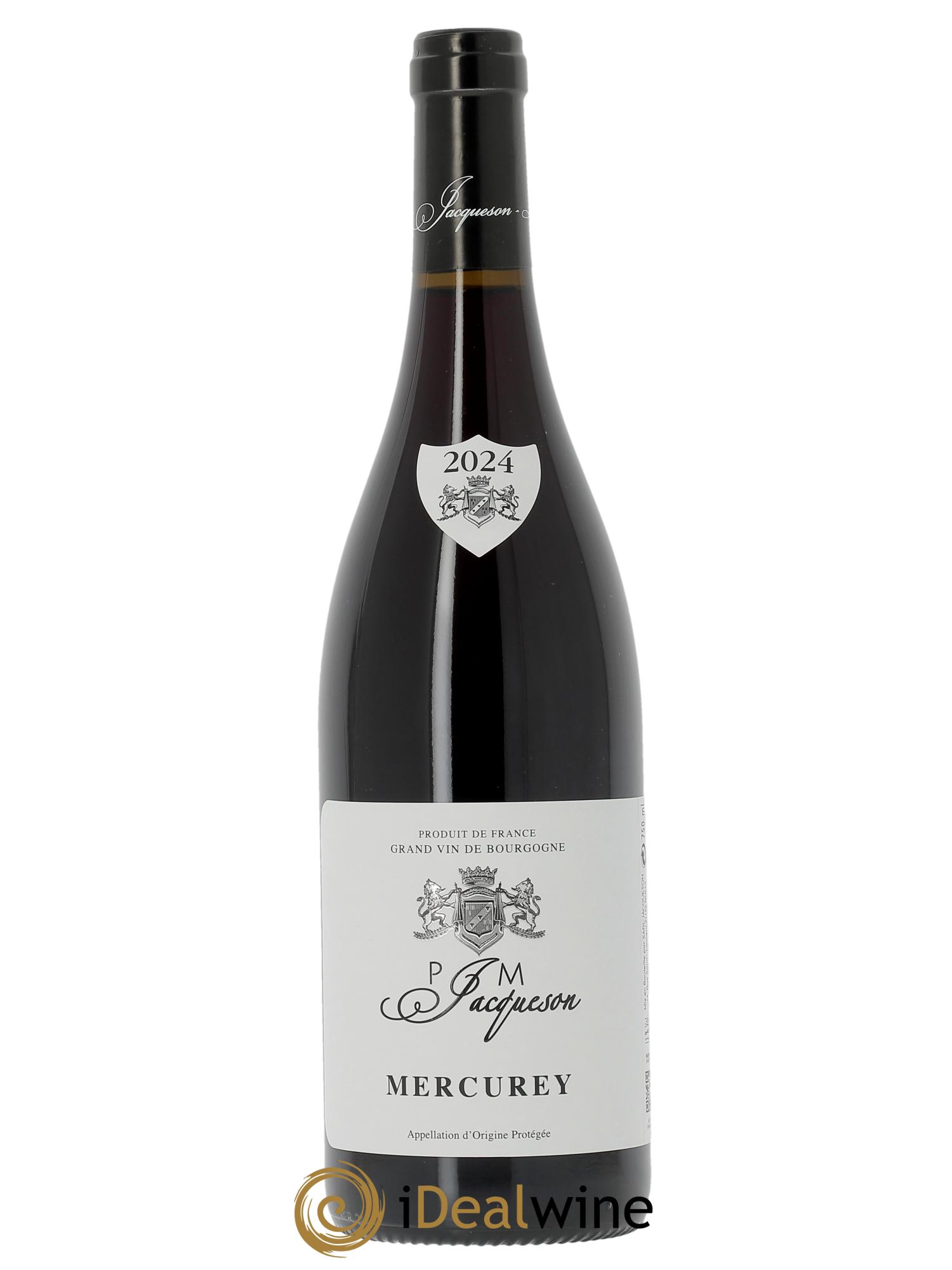 Mercurey Paul & Marie Jacqueson 2024 - Lot de 1 bouteille - 0