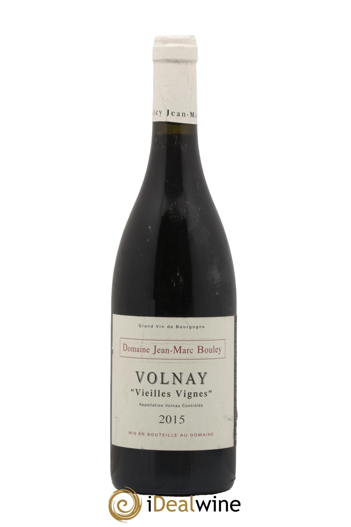 Volnay Vieilles Vignes Jean Marc Bouley 2015 - Lot de 1 bouteille - 0
