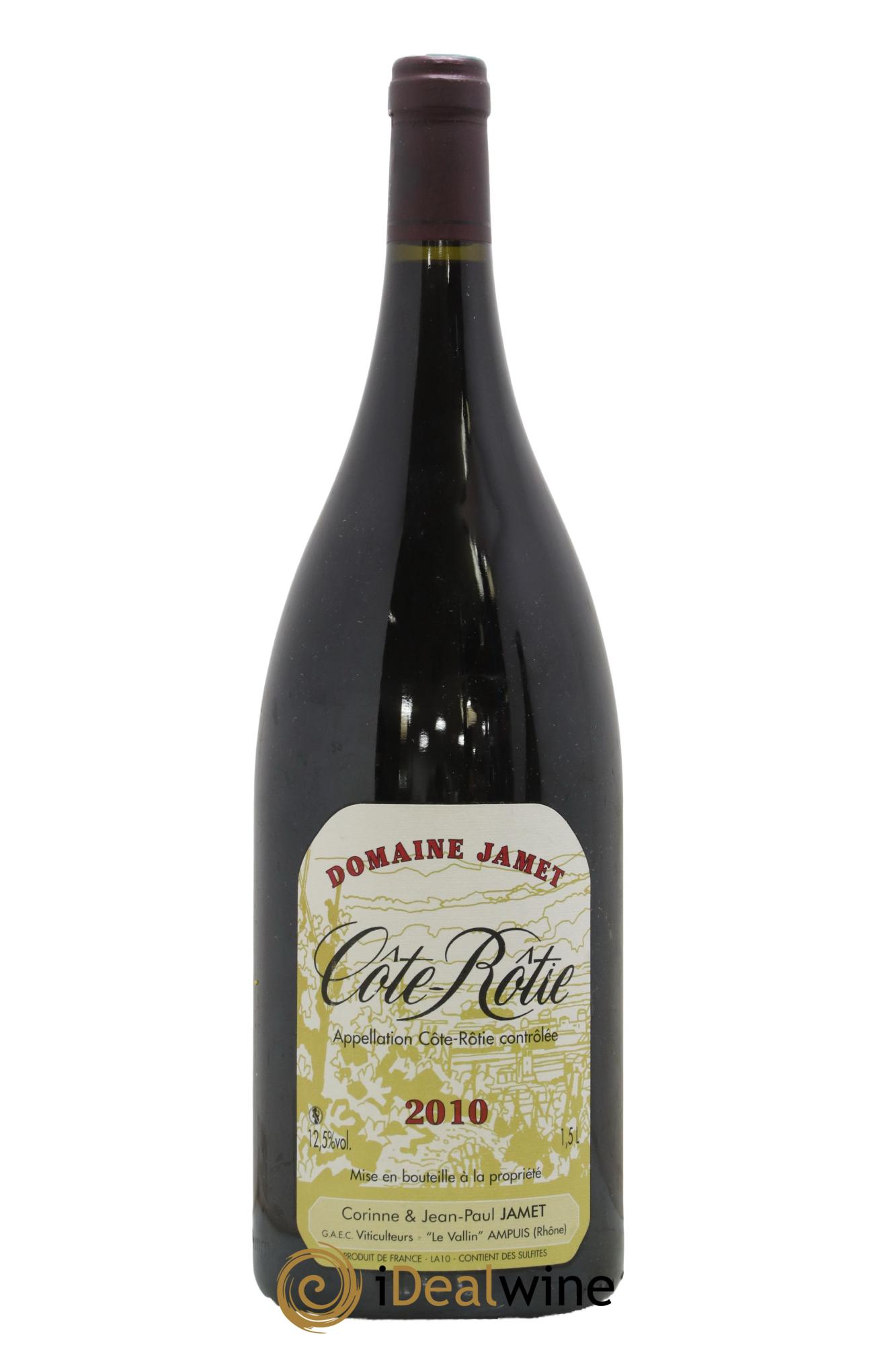Côte-Rôtie Jamet (Domaine) 2010 - Lotto di 1 magnum - 0
