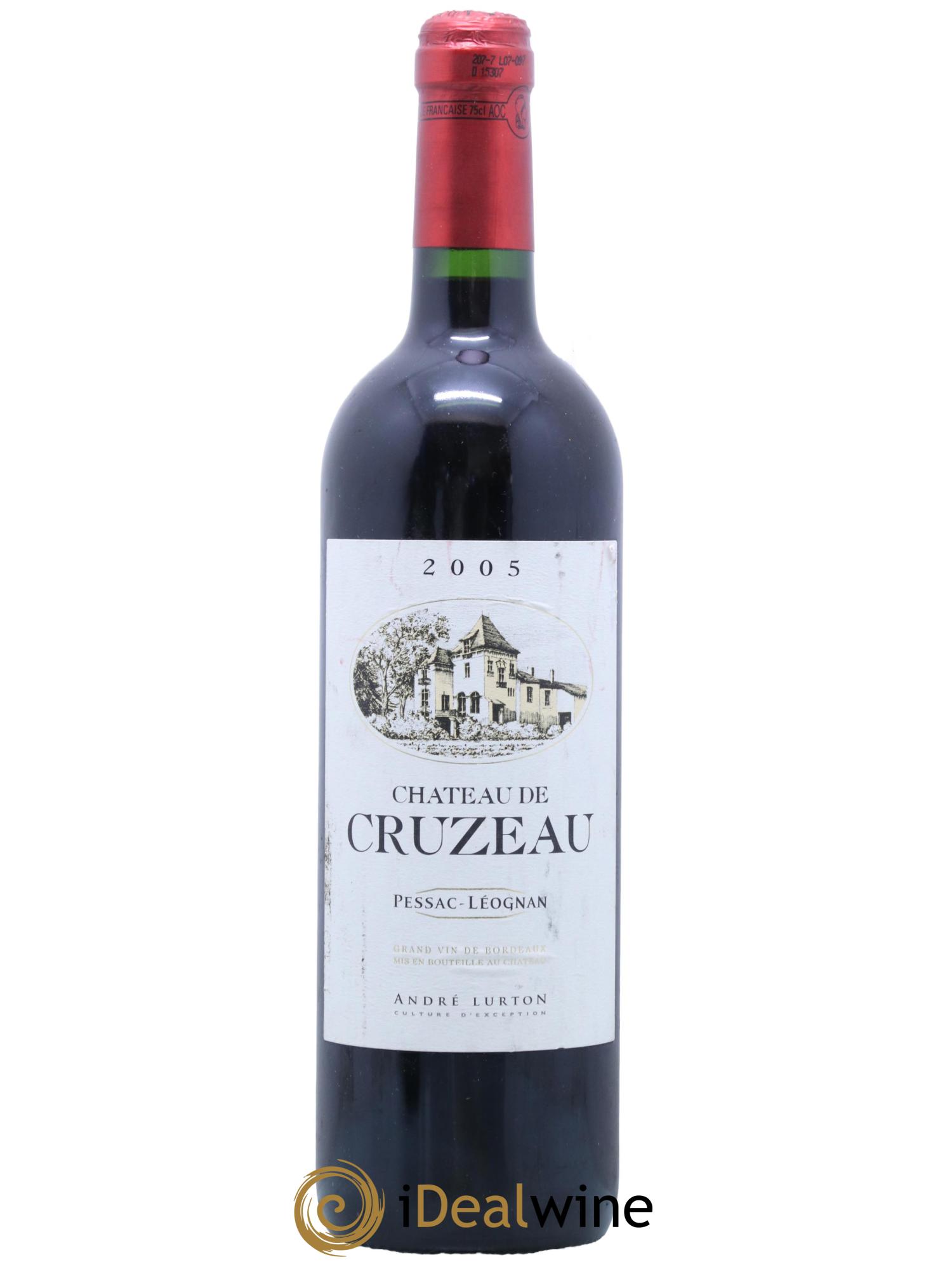 Château de Cruzeau 2005 - Lot de 1 bouteille - 0