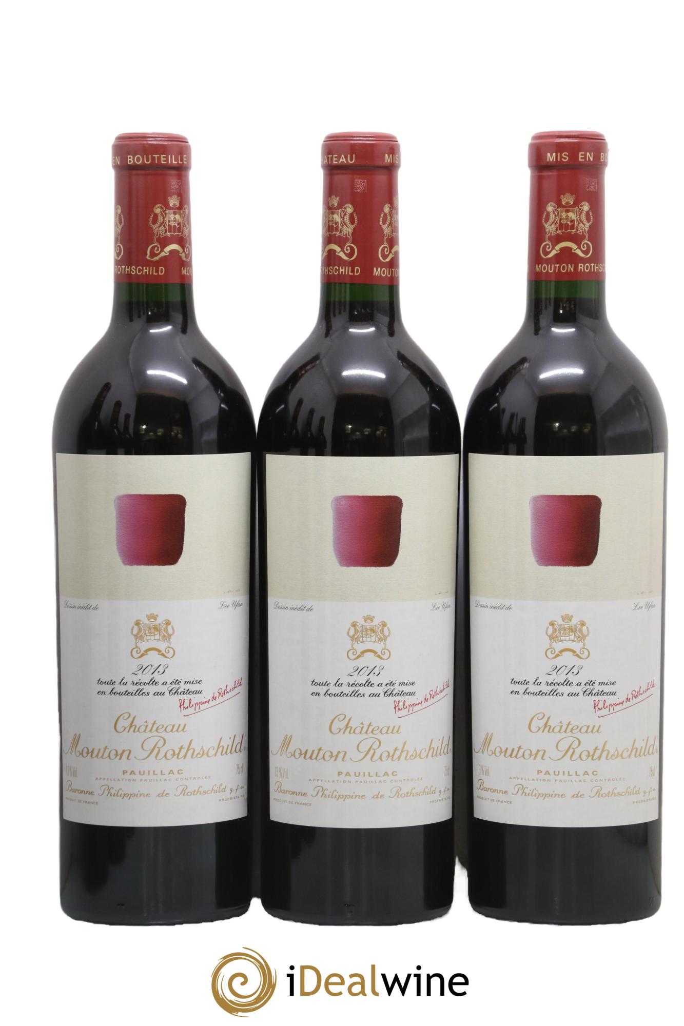Château Mouton Rothschild 1er Grand Cru Classé 2013 - Lot de 6 bouteilles - 1