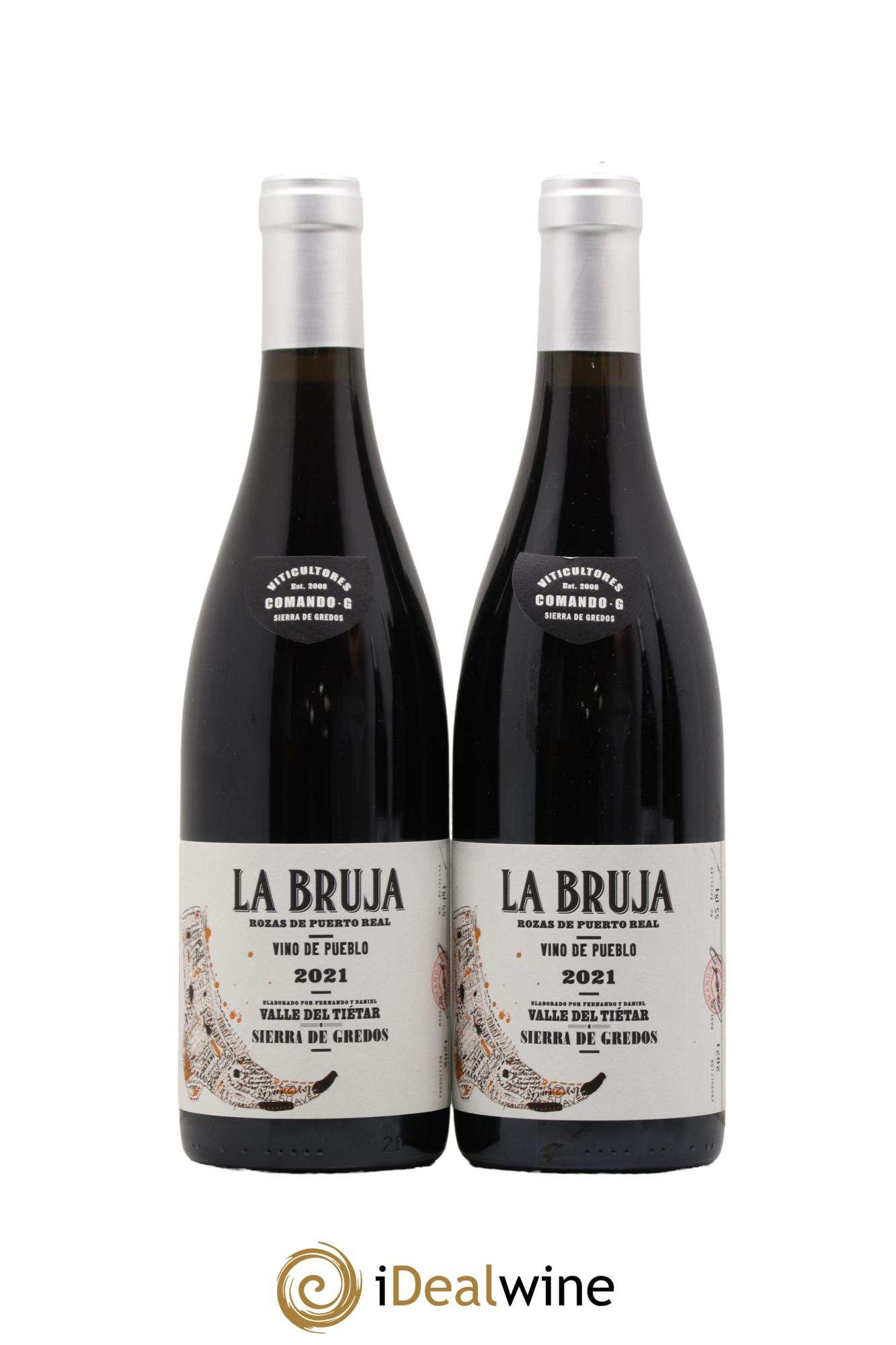 Vinos de Madrid DO Comando G La Bruja de Rozas 2021 - Lot de 2 bouteilles - 0