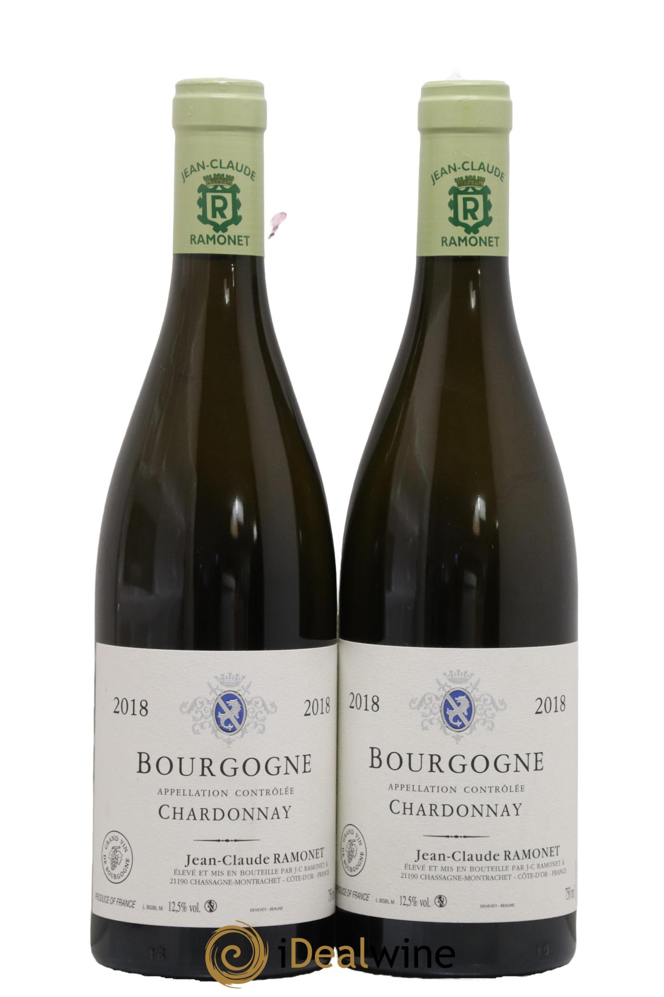 Bourgogne Ramonet (Domaine) 2018 - Posten von 2 Flaschen - 0