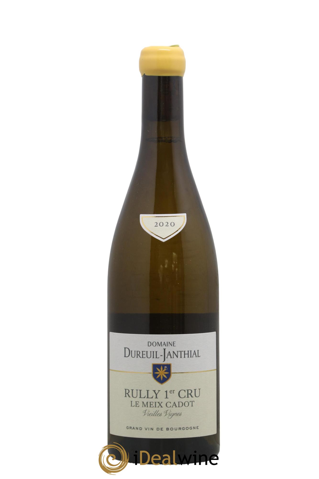 Rully 1er Cru Le Meix Cadot Vieilles Vignes Vincent Dureuil-Janthial 2020 - Lot de 1 bouteille - 0