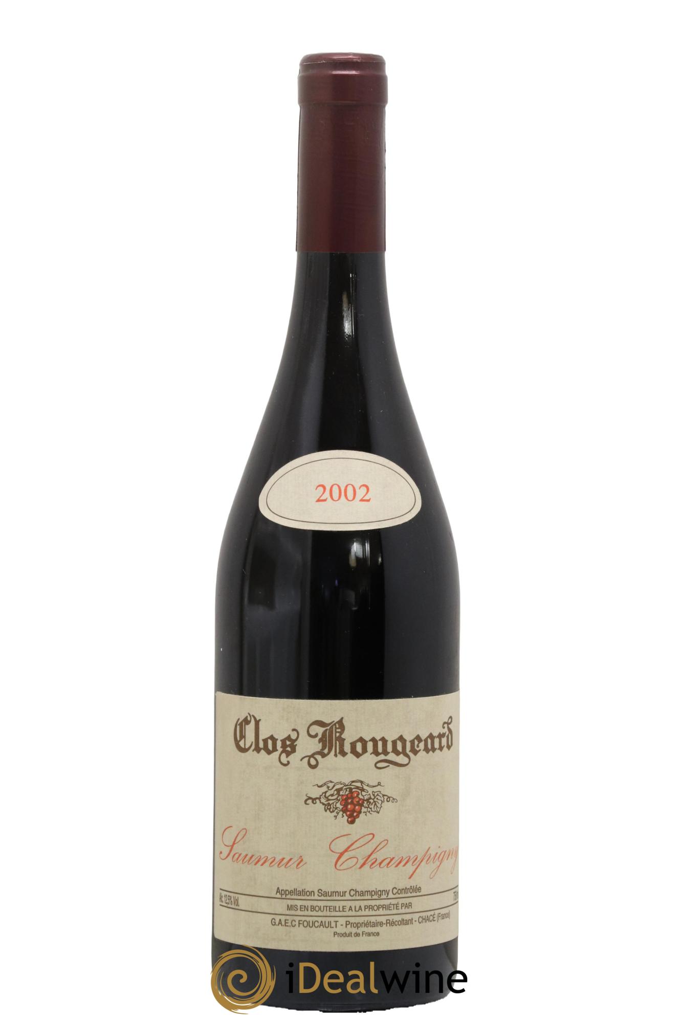 Saumur-Champigny Clos Rougeard 2002 - Posten von 1 Flasche - 0