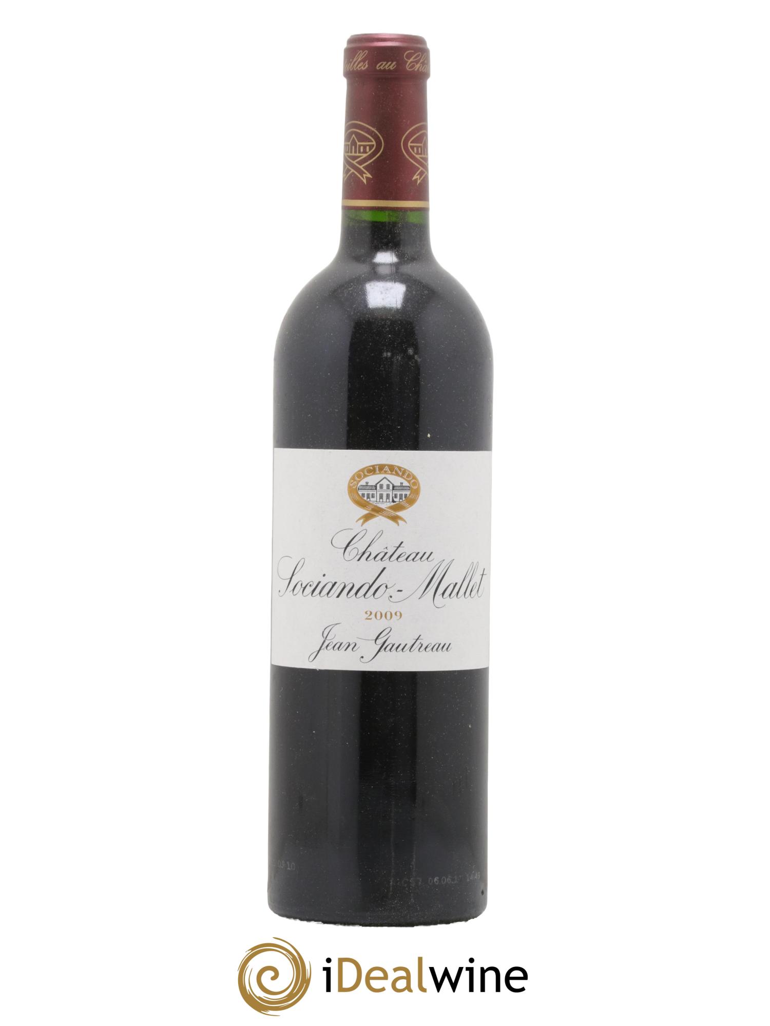 Château Sociando Mallet 2009 - Lot de 1 bouteille - 0
