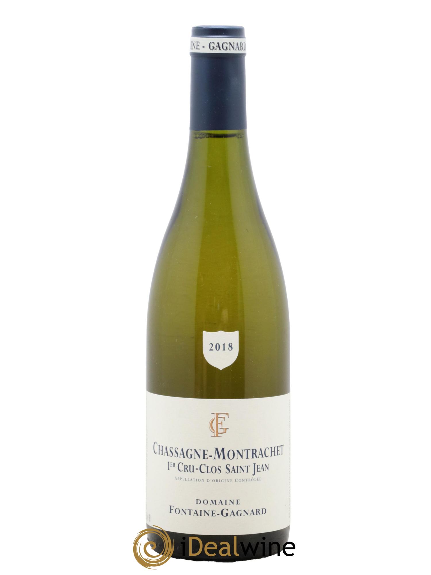Chassagne-Montrachet 1er Cru Clos Saint-Jean Fontaine-Gagnard (Domaine) 2018 - Lot de 1 bouteille - 0