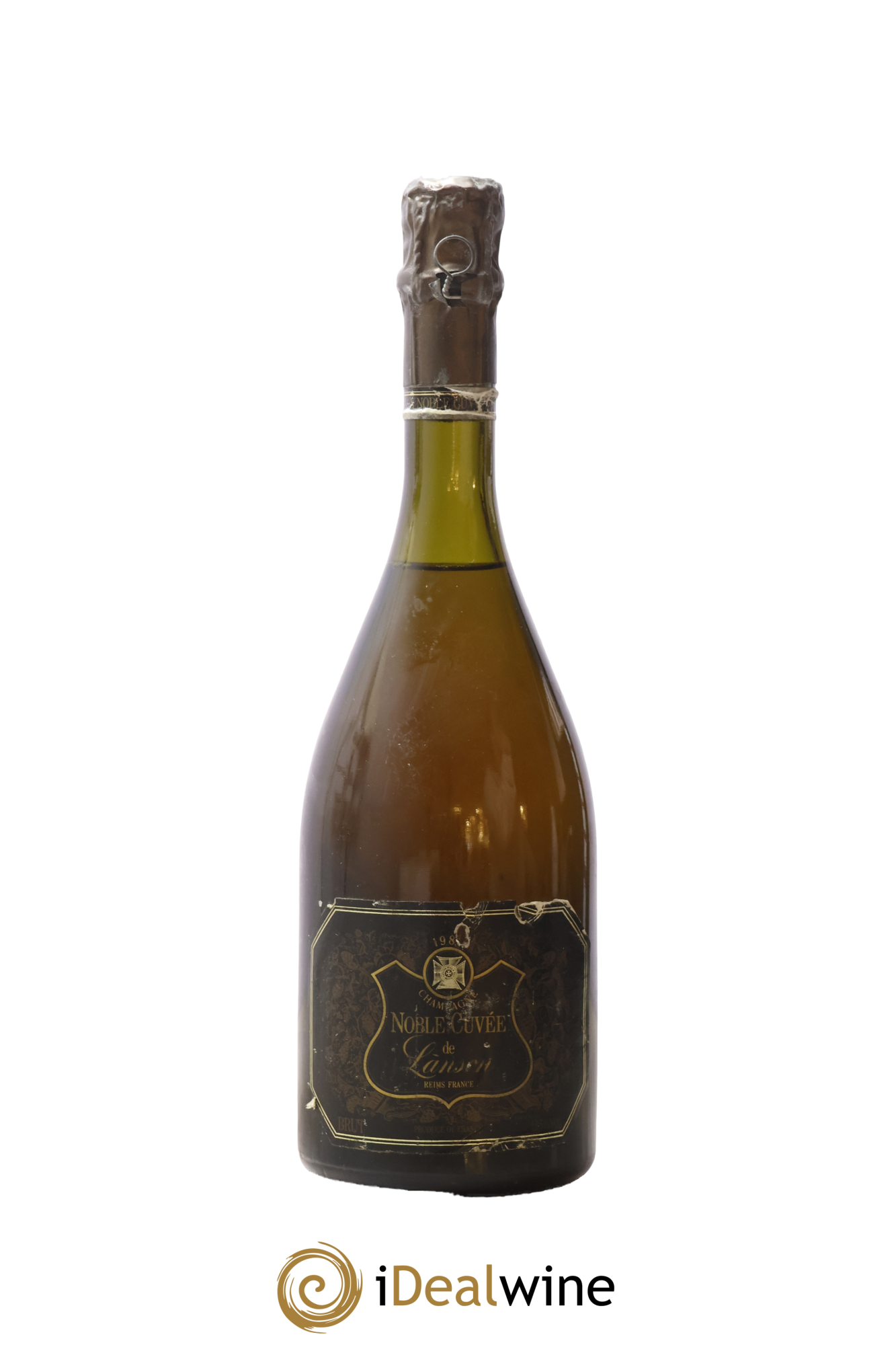 Noble Cuvée Brut Blanc de Blancs Lanson 1981 - Posten von 1 Flasche - 0