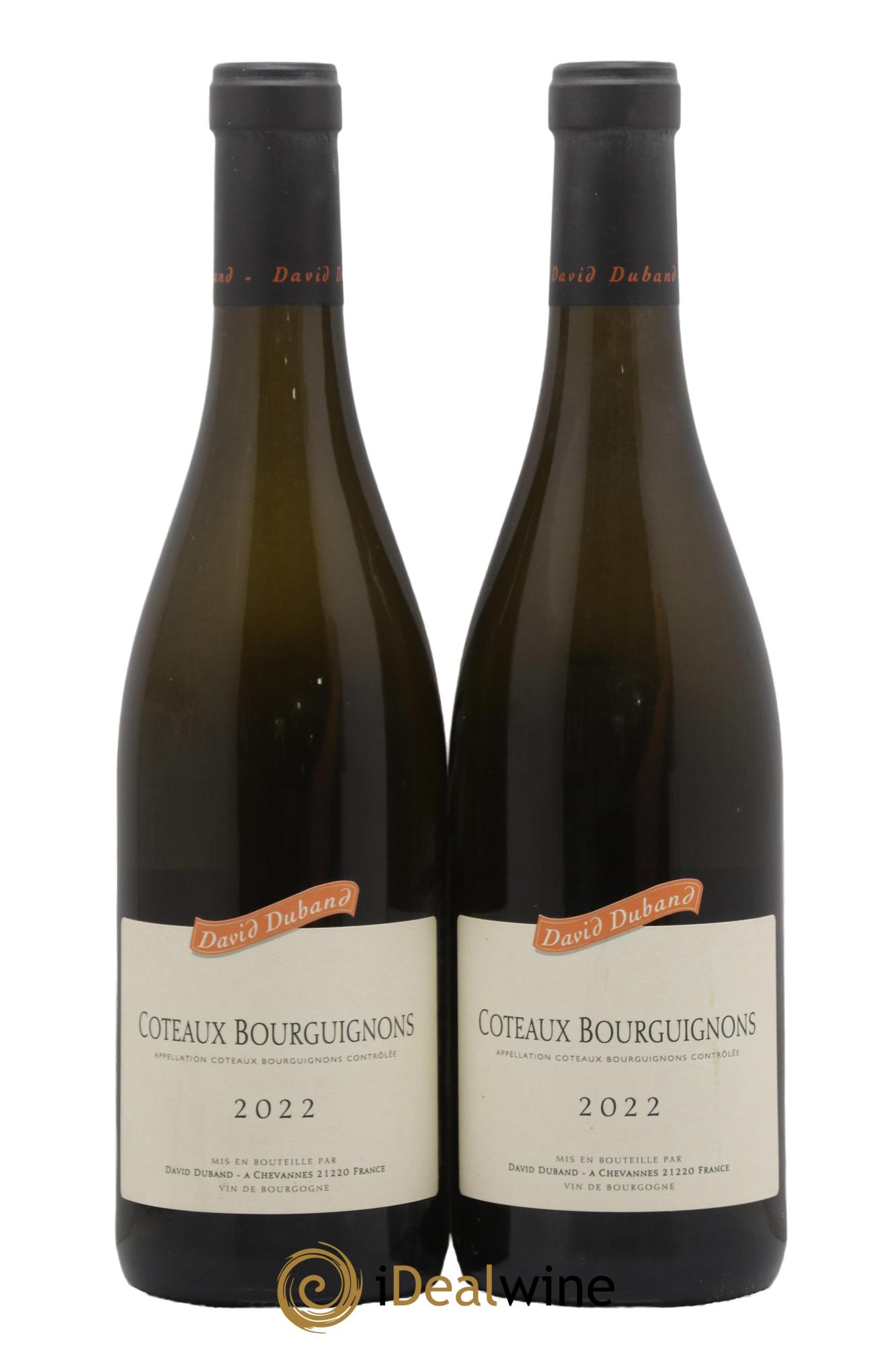 Coteaux Bourguignons David Duband 2022 - Lot de 2 bouteilles - 0