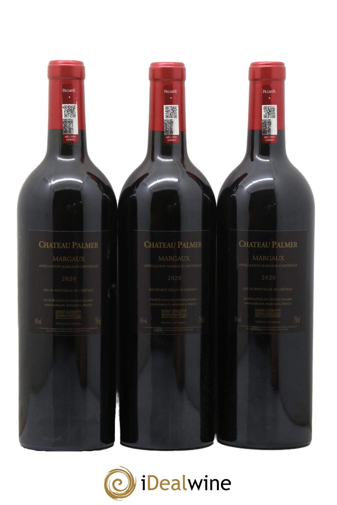 Château Palmer 3ème Grand Cru Classé 2020 - Lot de 6 bouteilles - 4
