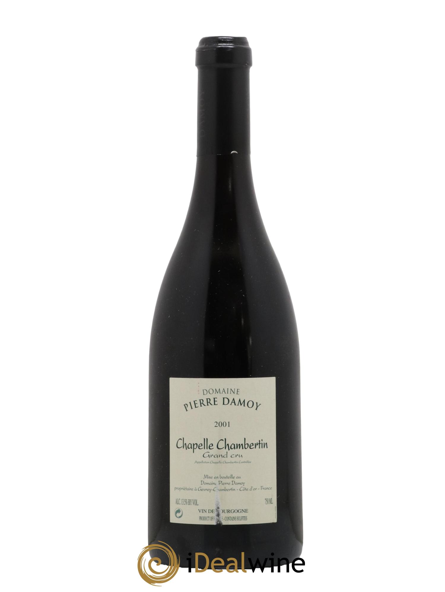 Chapelle-Chambertin Grand Cru Pierre Damoy 2001 - Lot de 1 bouteille - 0