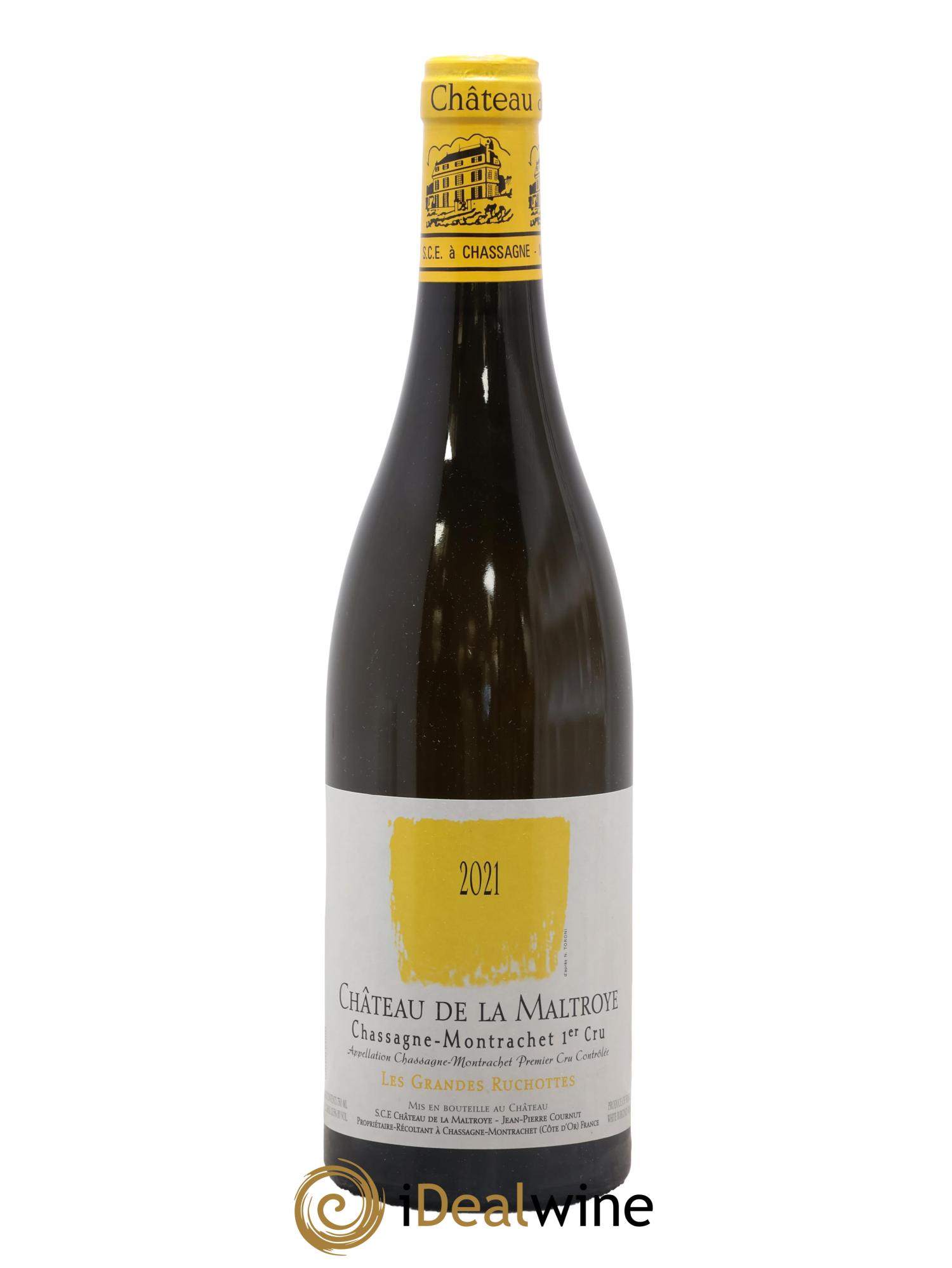 Chassagne-Montrachet 1er Cru Grandes Ruchottes Château de la Maltroye 2021 - Posten von 1 Flasche - 0