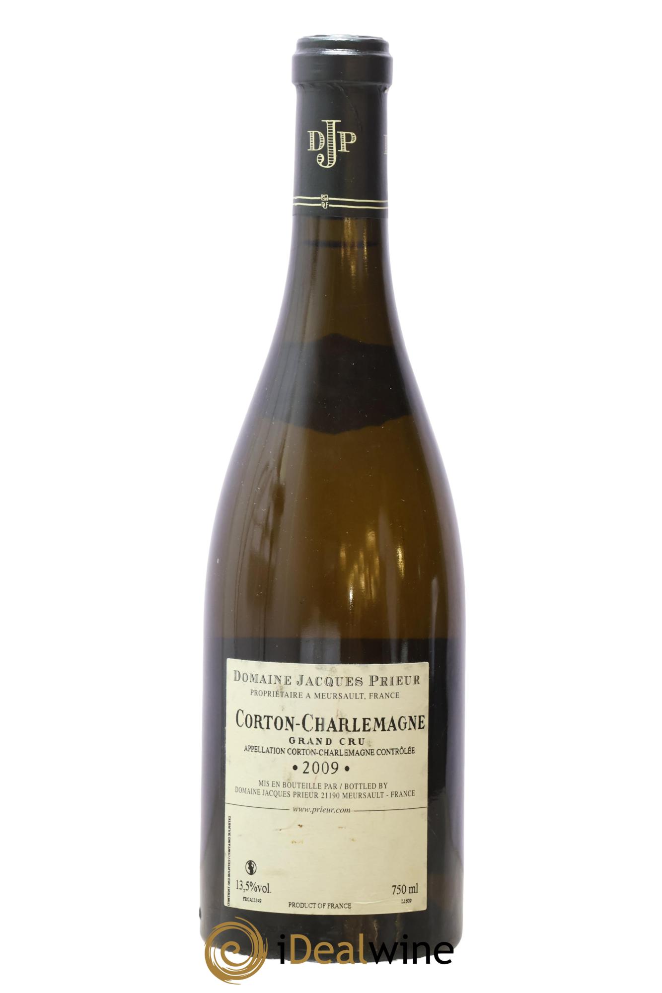 Corton-Charlemagne Grand Cru Jacques Prieur (Domaine) 2009 - Lot de 1 bouteille - 1