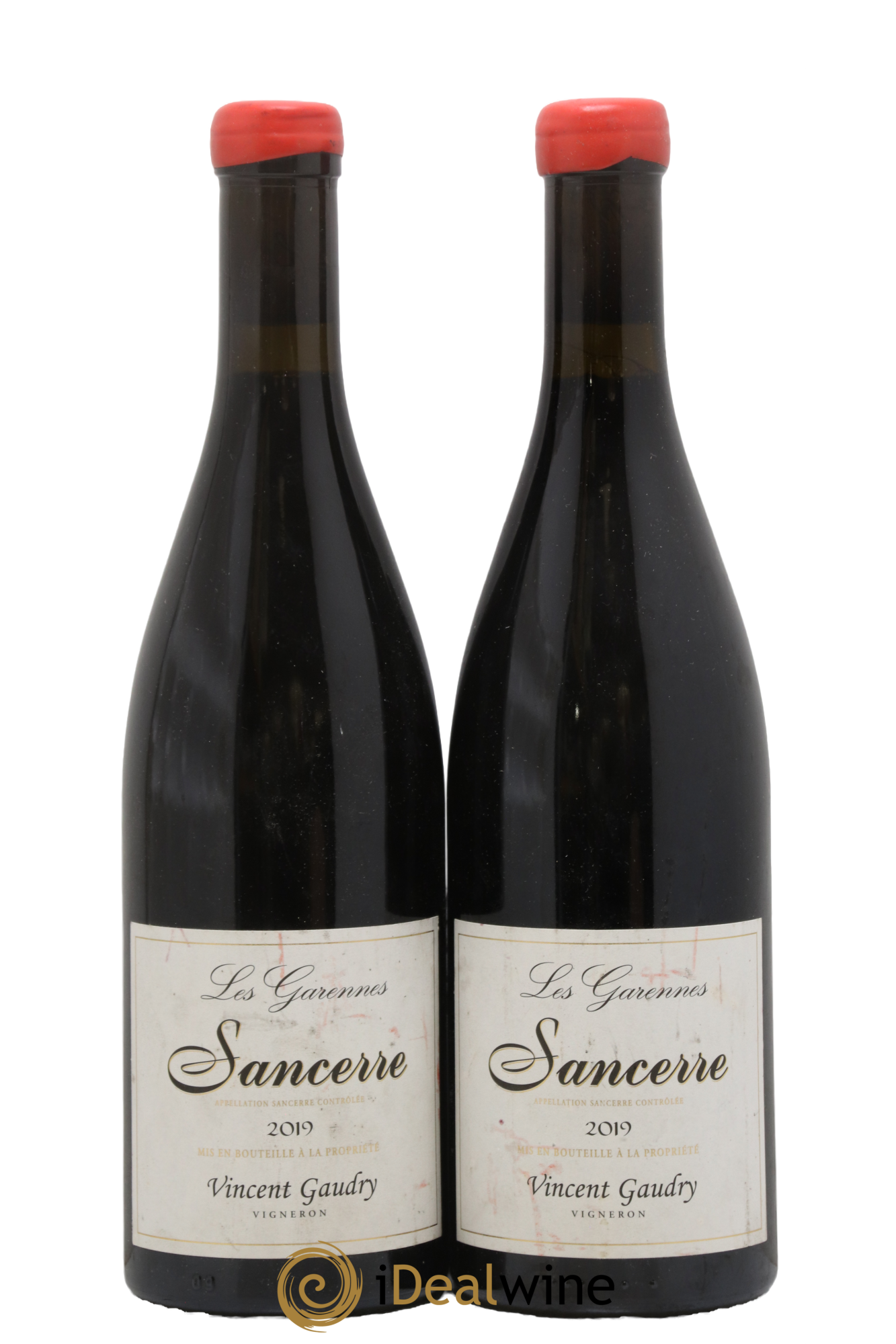 Sancerre Les Garennes Vincent Gaudry 2019 - Lot of 2 bottles - 0