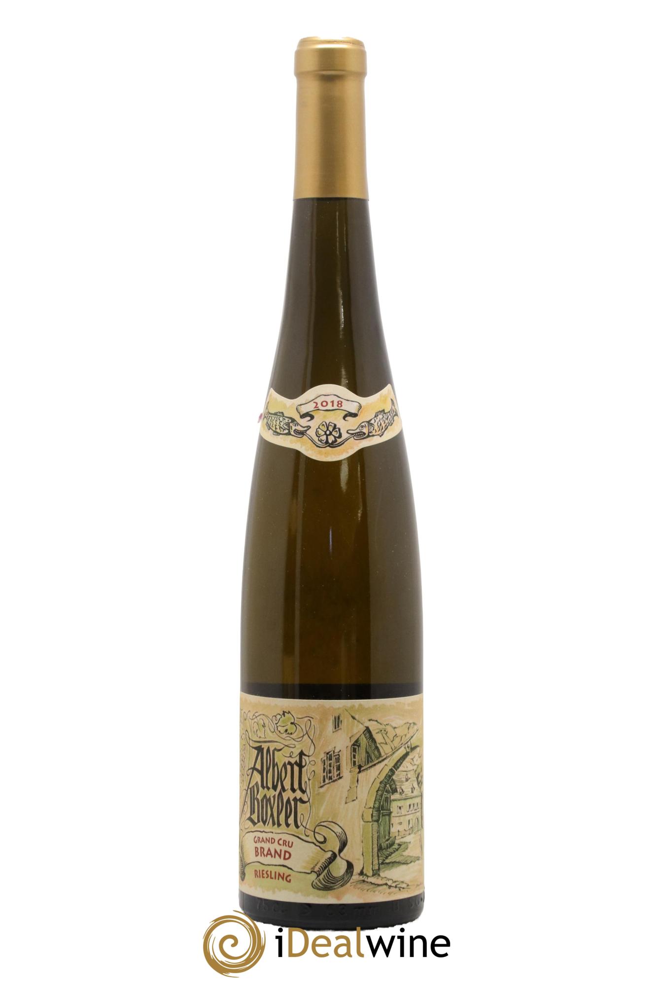 Alsace Riesling Grand Cru Brand Albert Boxler 2018 - Lot de 1 bouteille - 0