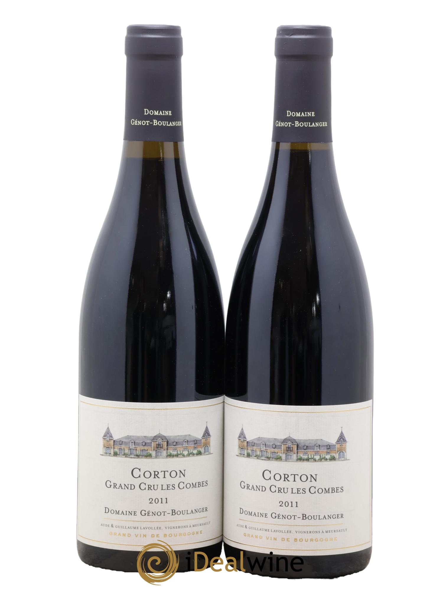 Corton Grand Cru Les Combes Génot-Boulanger (Domaine) 2011 - Lot de 2 bouteilles - 0