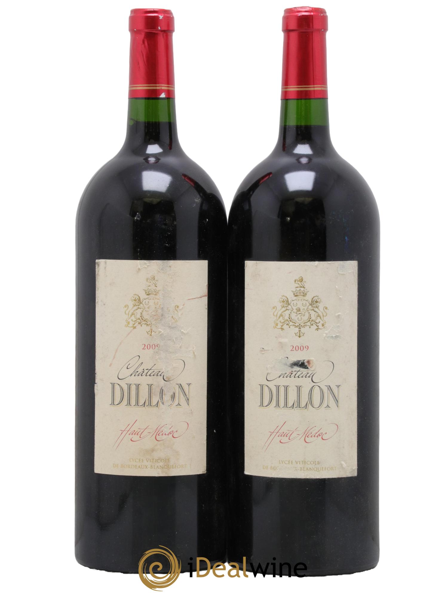 Château Dillon Cru Bourgeois 2009 - Lot of 2 magnums - 0