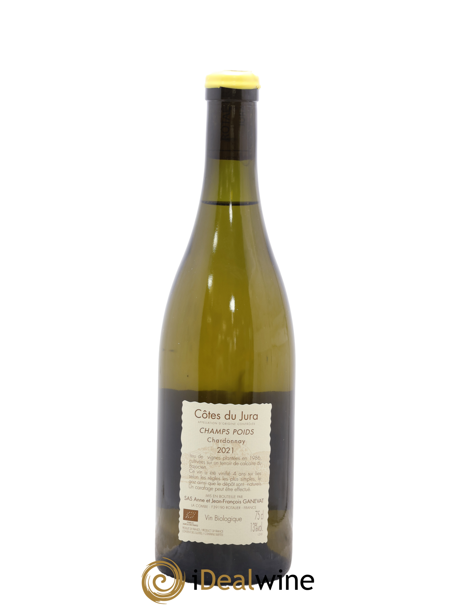 Côtes du Jura Champs Poids Anne et Jean François Ganevat 2021 - Lot of 1 bottle - 1