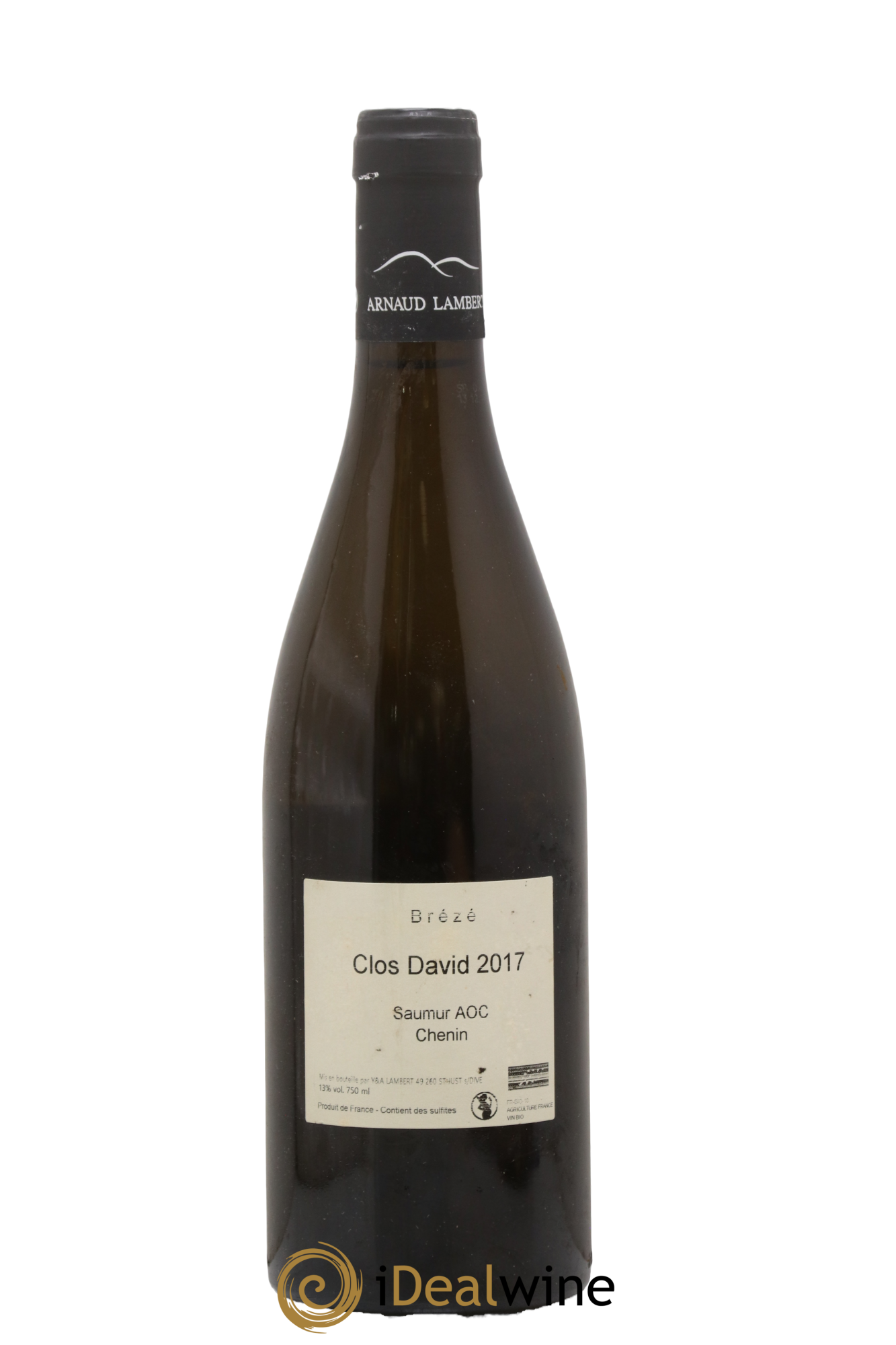 Saumur Brézé Clos David Arnaud Lambert 2017 - Lot of 1 bottle - 1