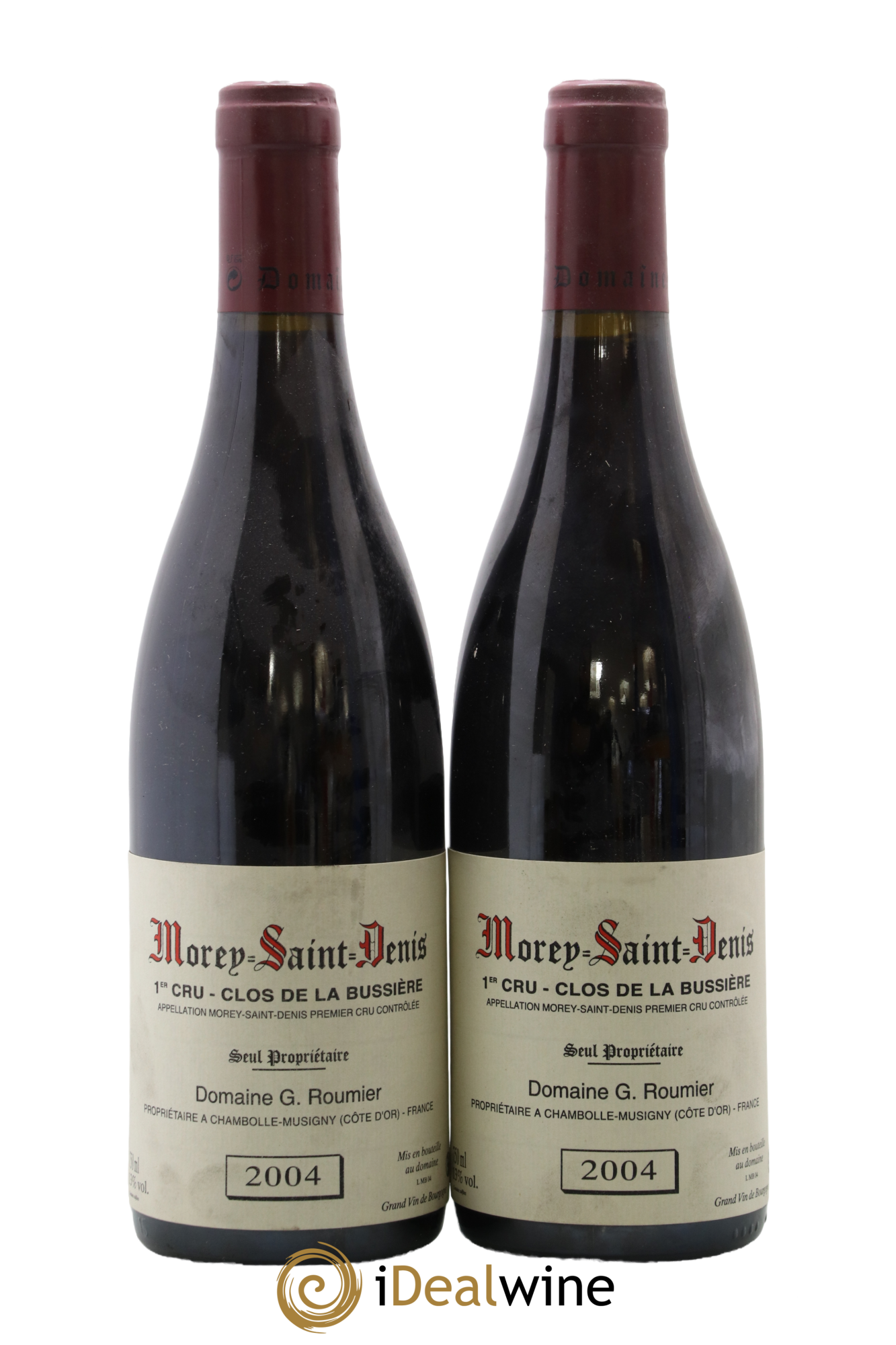 Morey-Saint-Denis 1er Cru Clos de la Bussière Georges Roumier (Domaine) 2004 - Lot de 2 bouteilles - 0