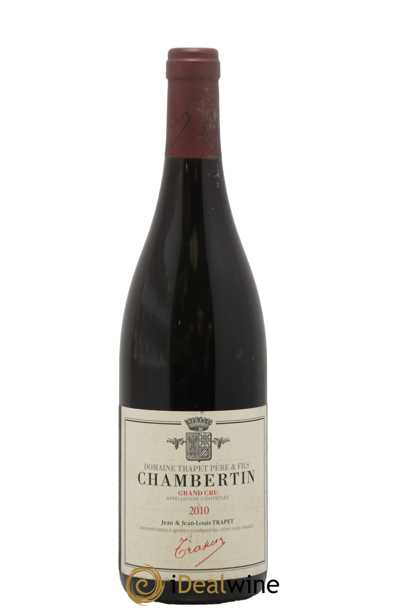 Chambertin Grand Cru Domaine Trapet 2010 - Posten von 1 Flasche - 0