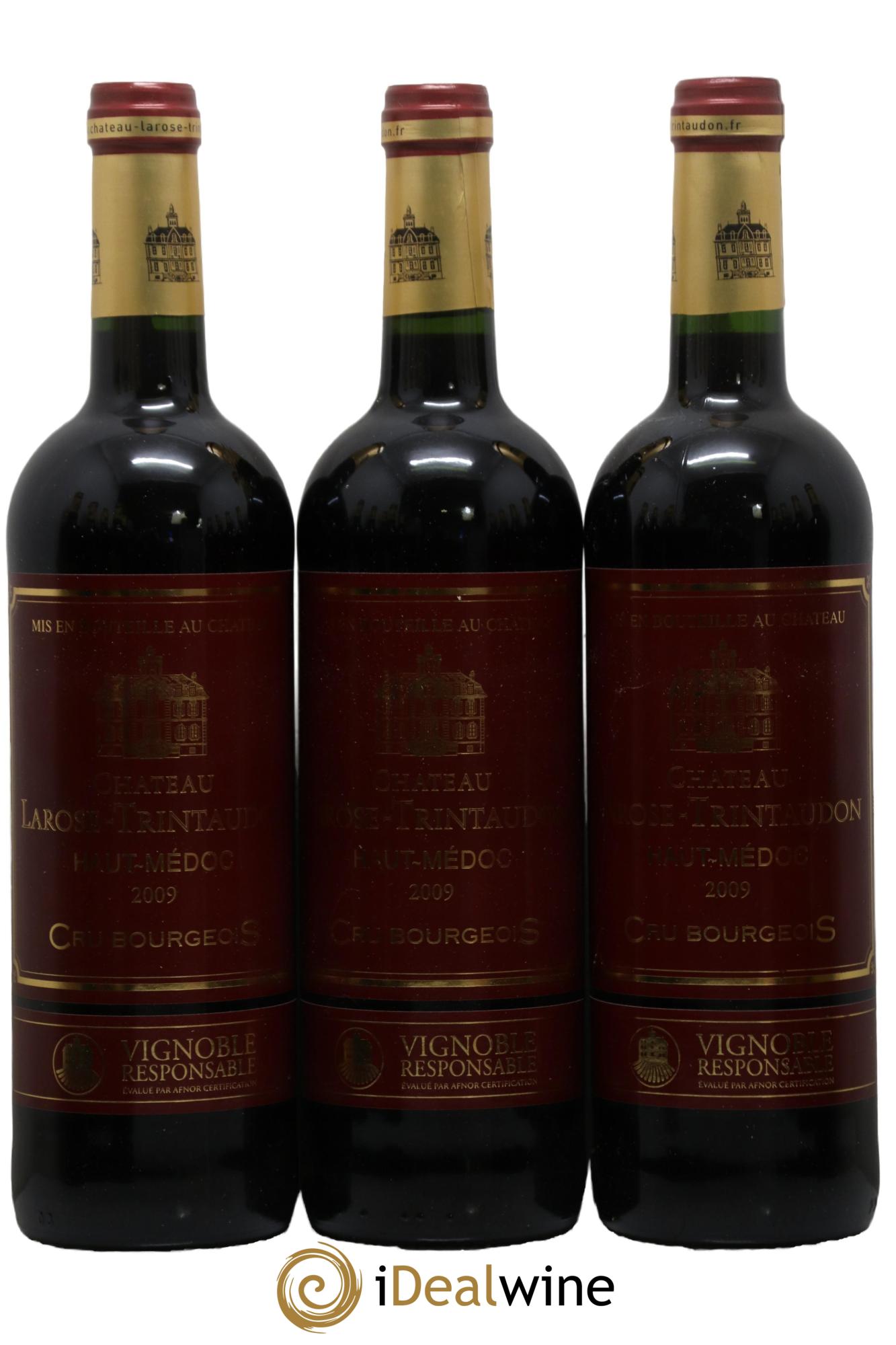 Château Larose Trintaudon Cru Bourgeois 2009 - Lot de 12 bouteilles - 1