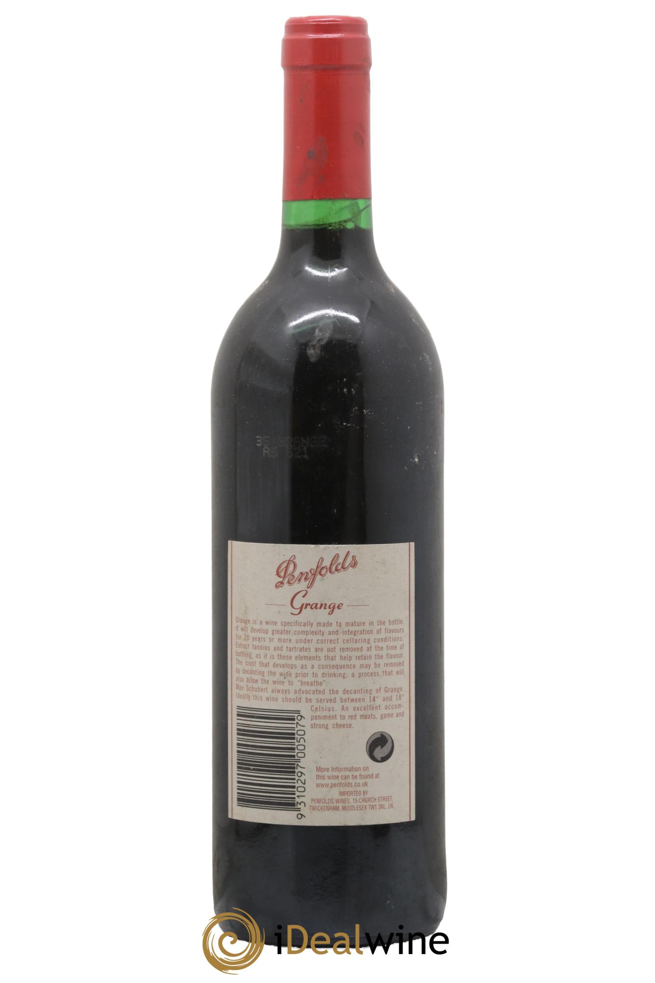 South Australia Penfolds Wines Grange 1995 - Lot of 1 bottle - 1