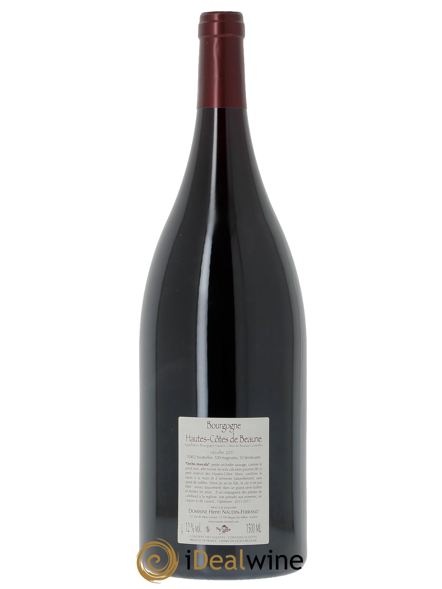 Hautes-Côtes de Beaune Orchis Mascula Naudin-Ferrand (Domaine) 2021 - Lotto di 1 magnum - 1