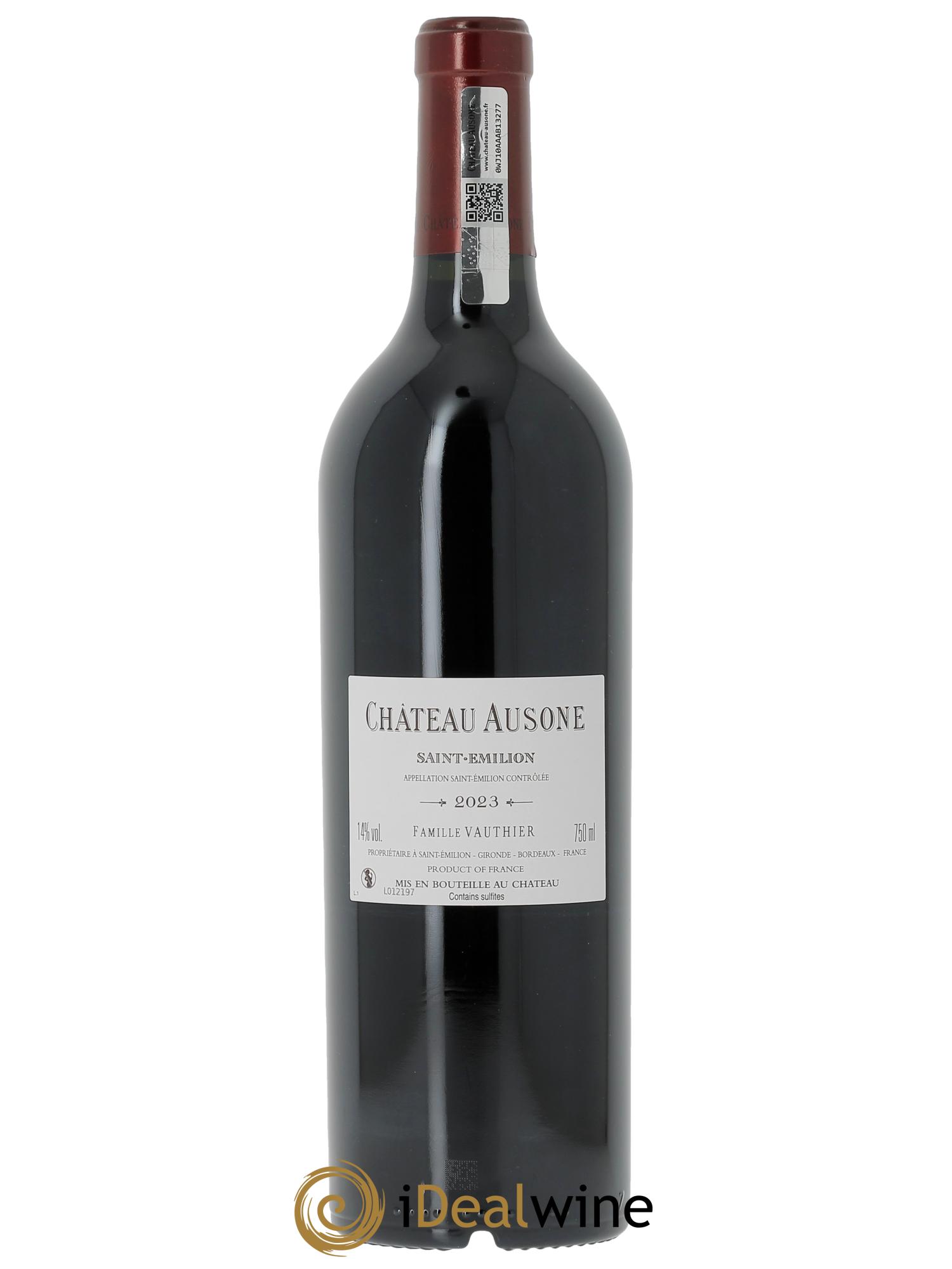 Château Ausone 1er Grand Cru Classé A (OWC if 3 bts) 2023 - Lot of 1 bottle - 1
