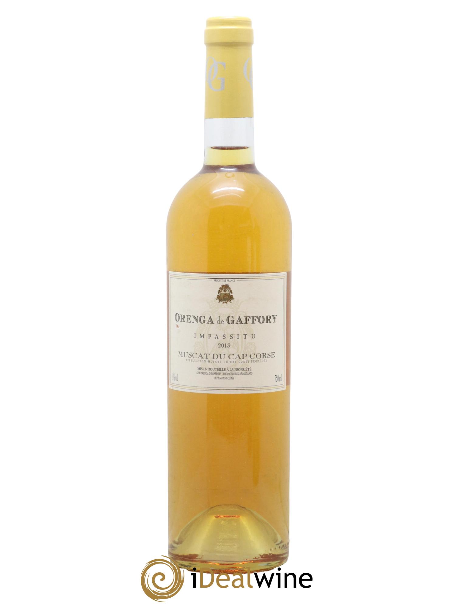 Muscat du Cap Corse Impassitu Orenga de Gaffory 2013 - Lot de 1 bouteille - 0