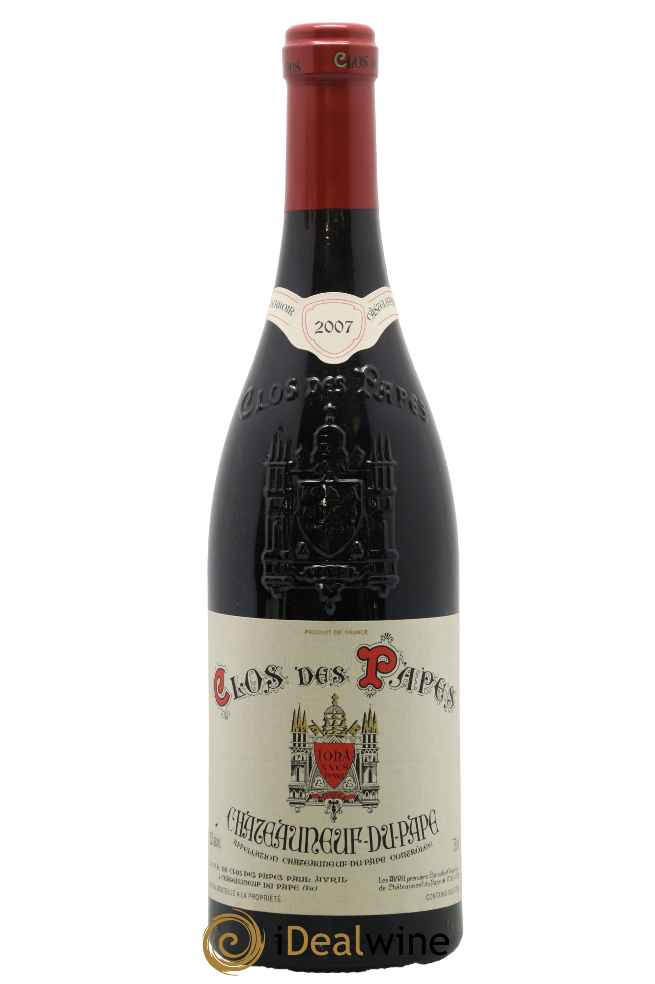 Châteauneuf-du-Pape Clos des Papes - Paul Avril 2007 - Lot of 1 bottle - 0