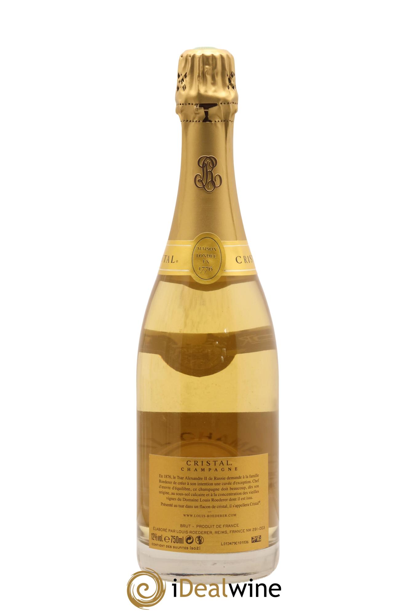 Cristal Louis Roederer 2012 - Lote de 1 botella - 2
