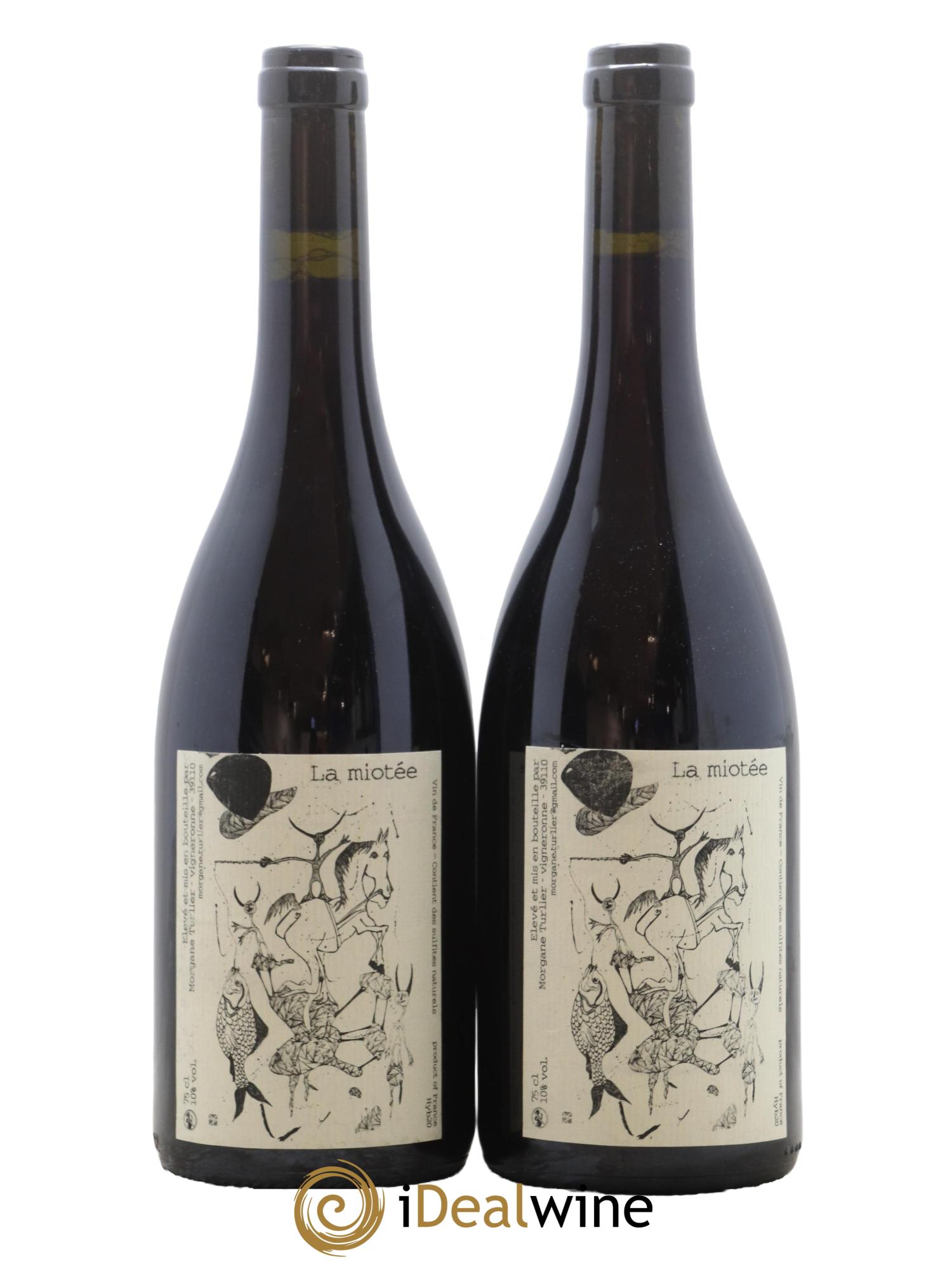 Vin de France La Miotée Morgane Turlier 2020 - Lot de 2 bouteilles - 0