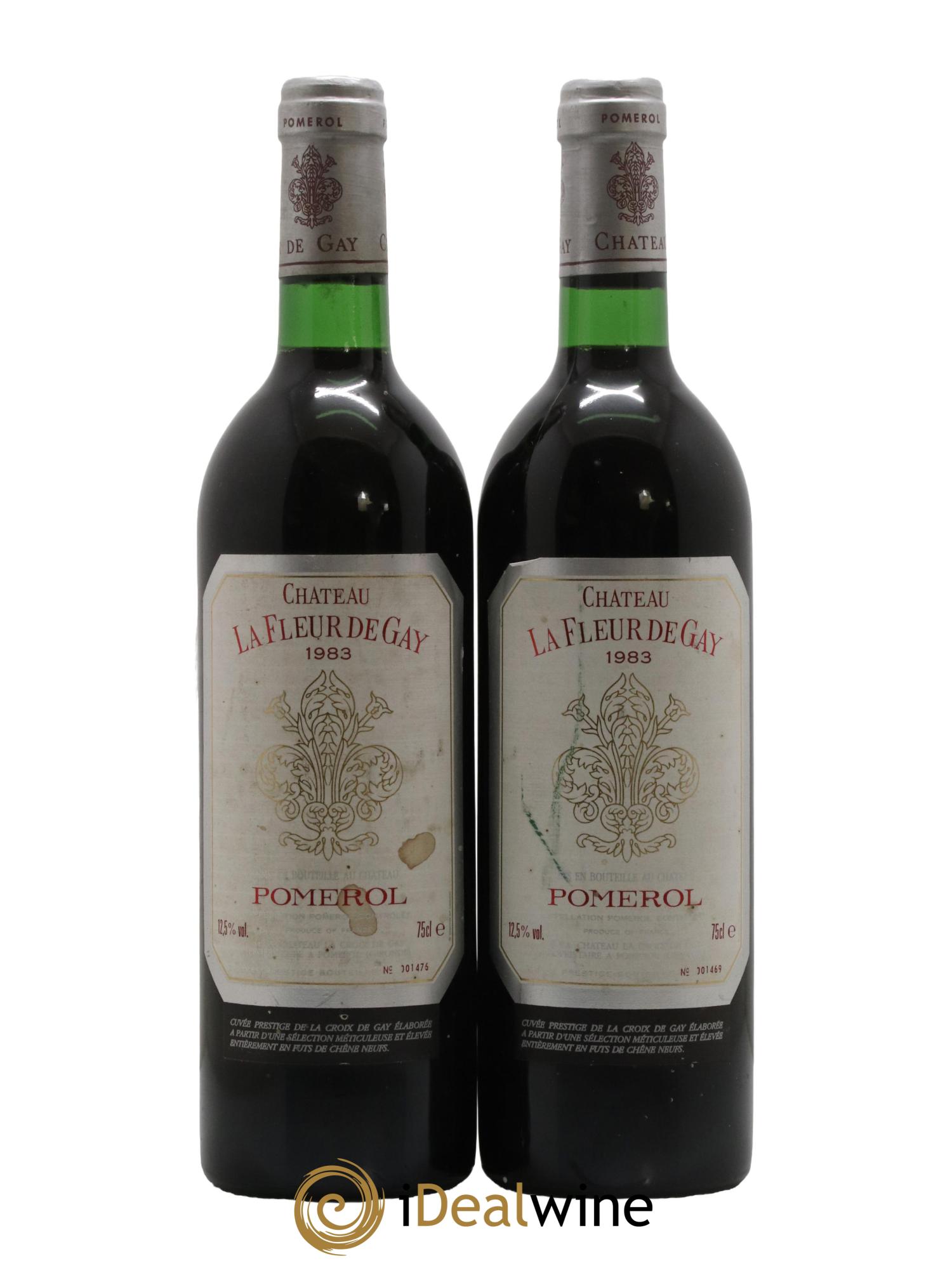 Château la Fleur de Gay 1983 - Lot de 2 bouteilles - 0