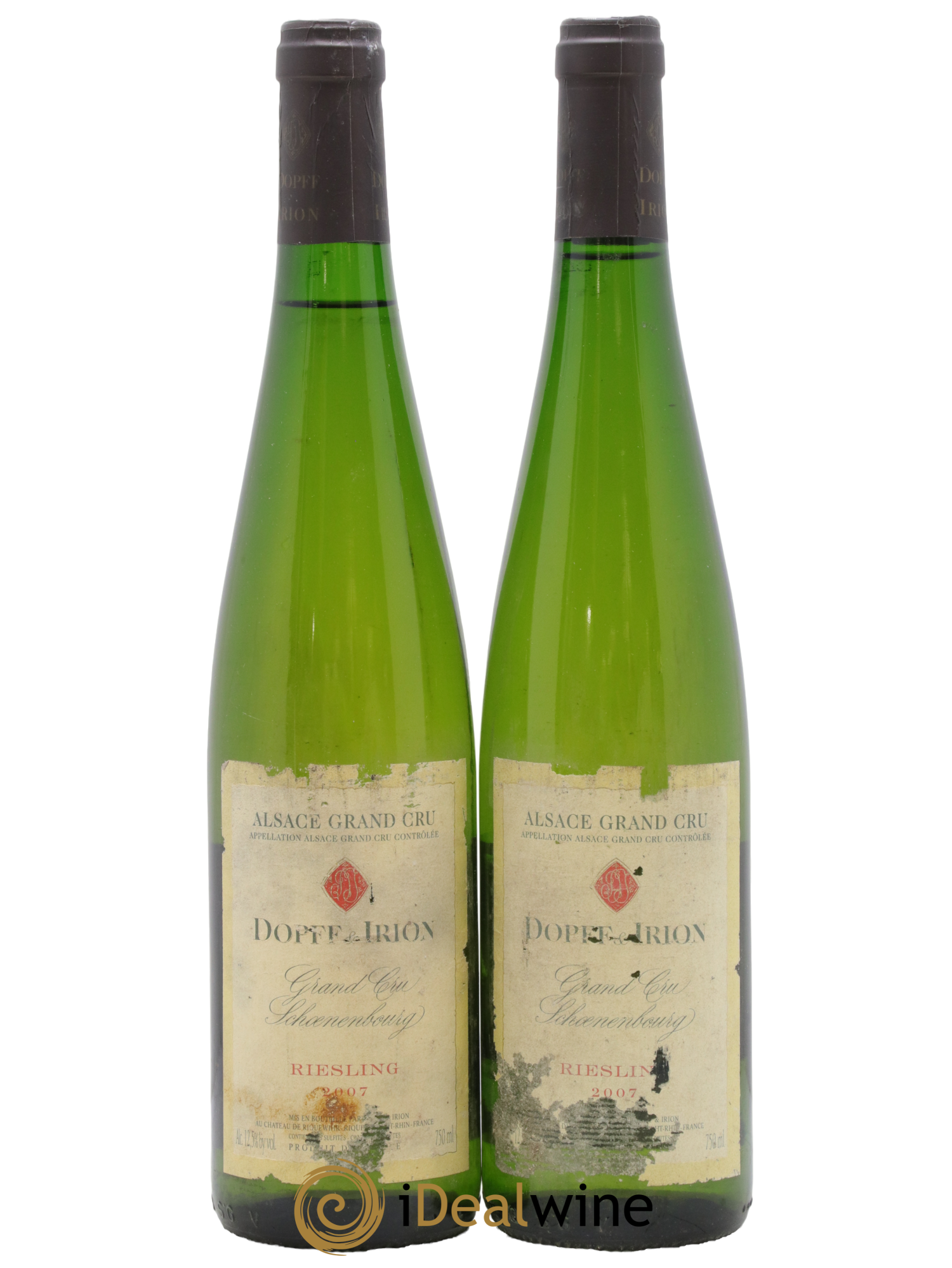 Alsace Riesling Grand Cru Schonenbourg Dopff & Irion 2007 - Posten von 2 Flaschen - 0