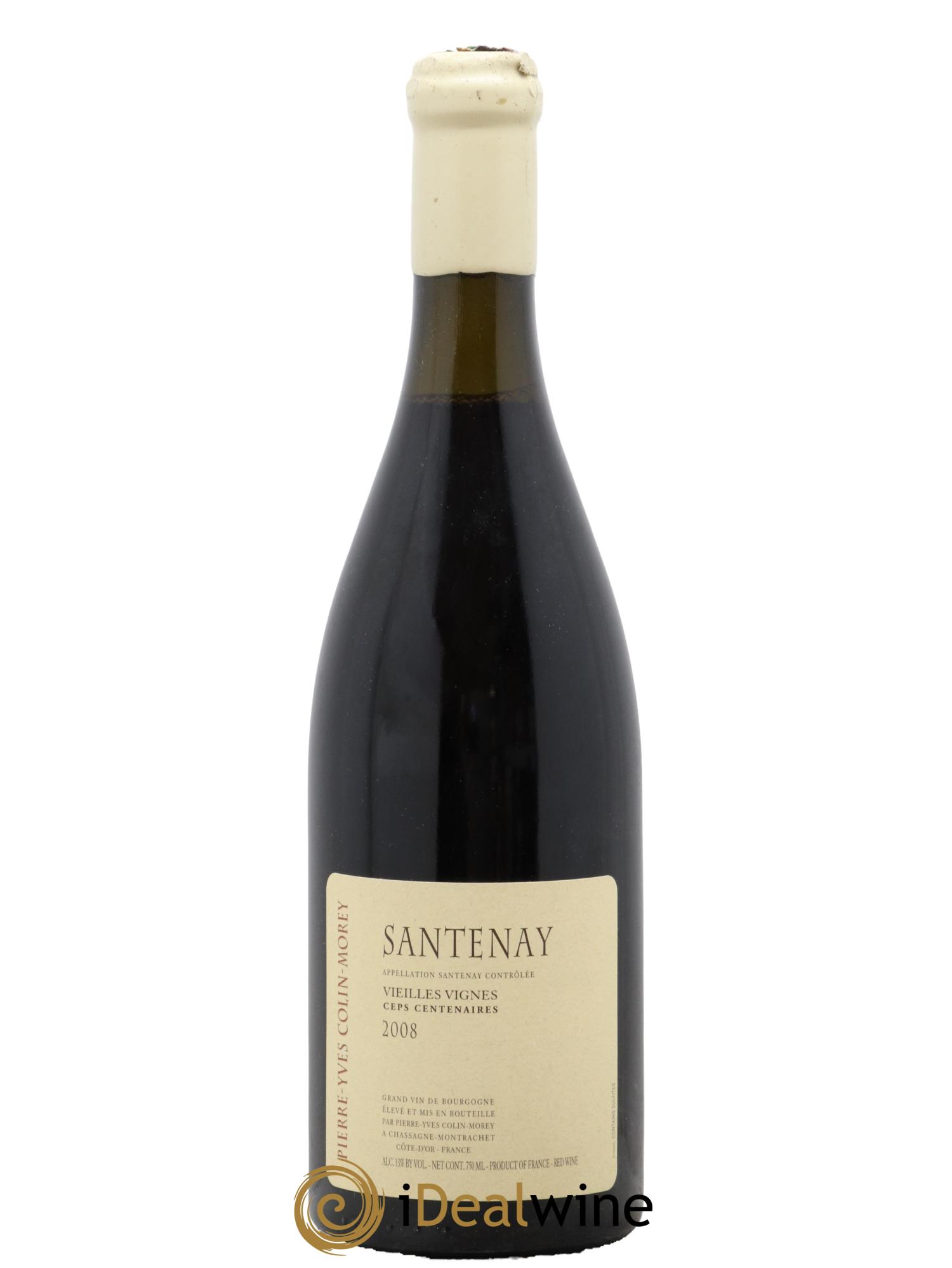 Santenay Vieilles Vignes Ceps Centenaires Pierre-Yves Colin Morey 2008 - Lotto di 1 bottiglia - 0
