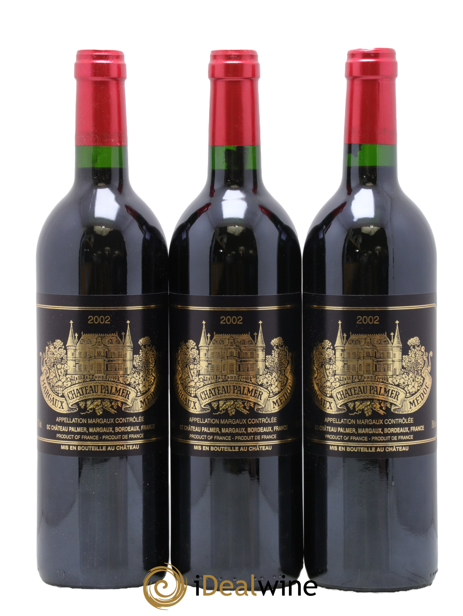 Château Palmer 3ème Grand Cru Classé 2002 - Lot of 12 bottles - 3