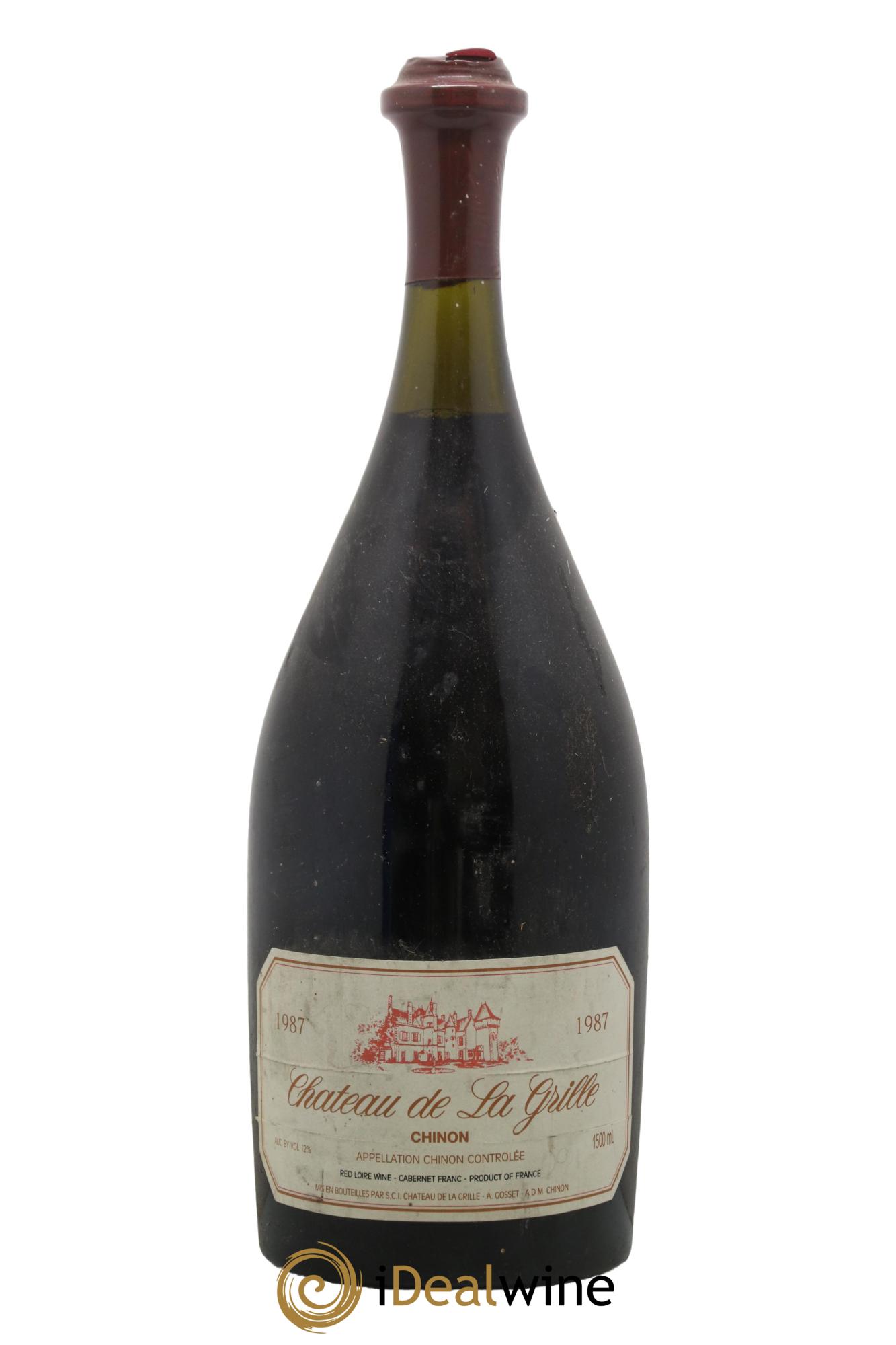 Chinon Château de la Grille 1987 - Lot de 1 magnum - 0