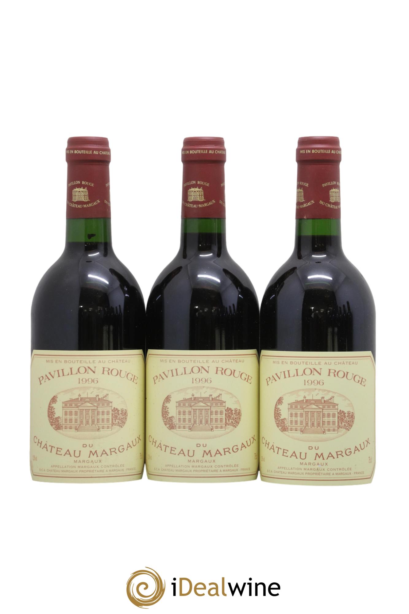 Pavillon Rouge du Château Margaux Second Vin 1996 - Lot de 12 bouteilles - 1