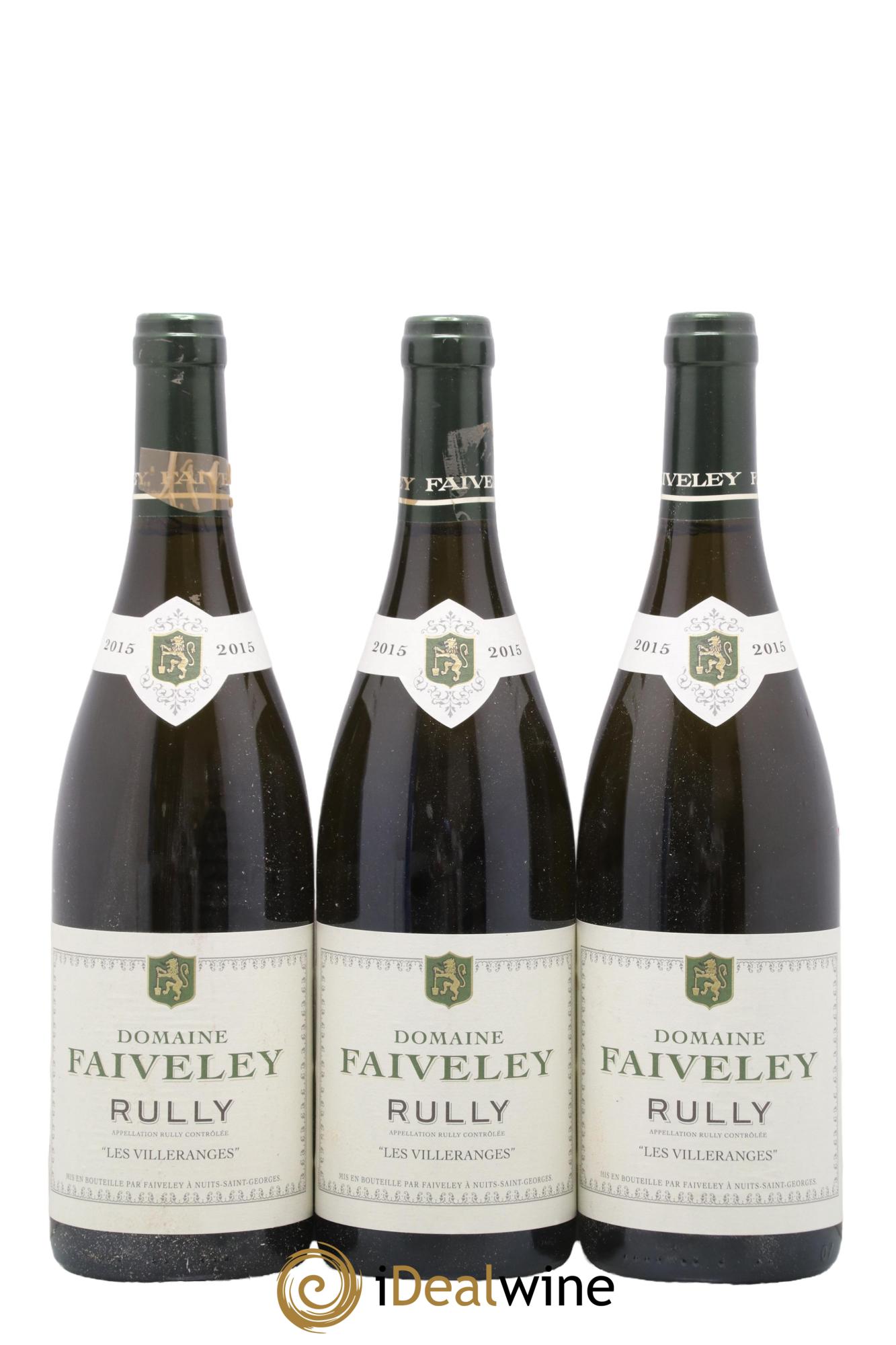 Rully Les Villeranges Domaine Faiveley 2015 - Posten von 3 Flaschen - 0