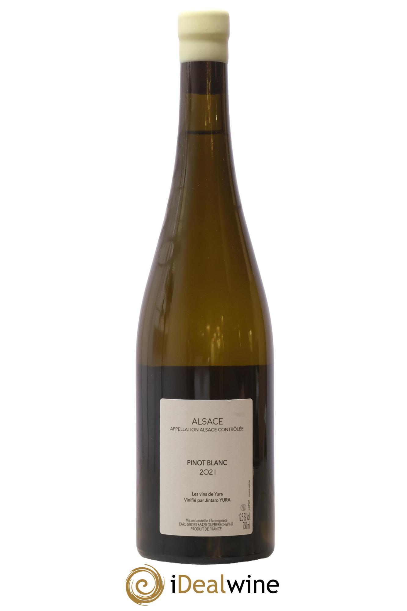 Alsace L'abeille et le papillon Jintaro Yura 2021 - Lot de 1 bouteille - 1