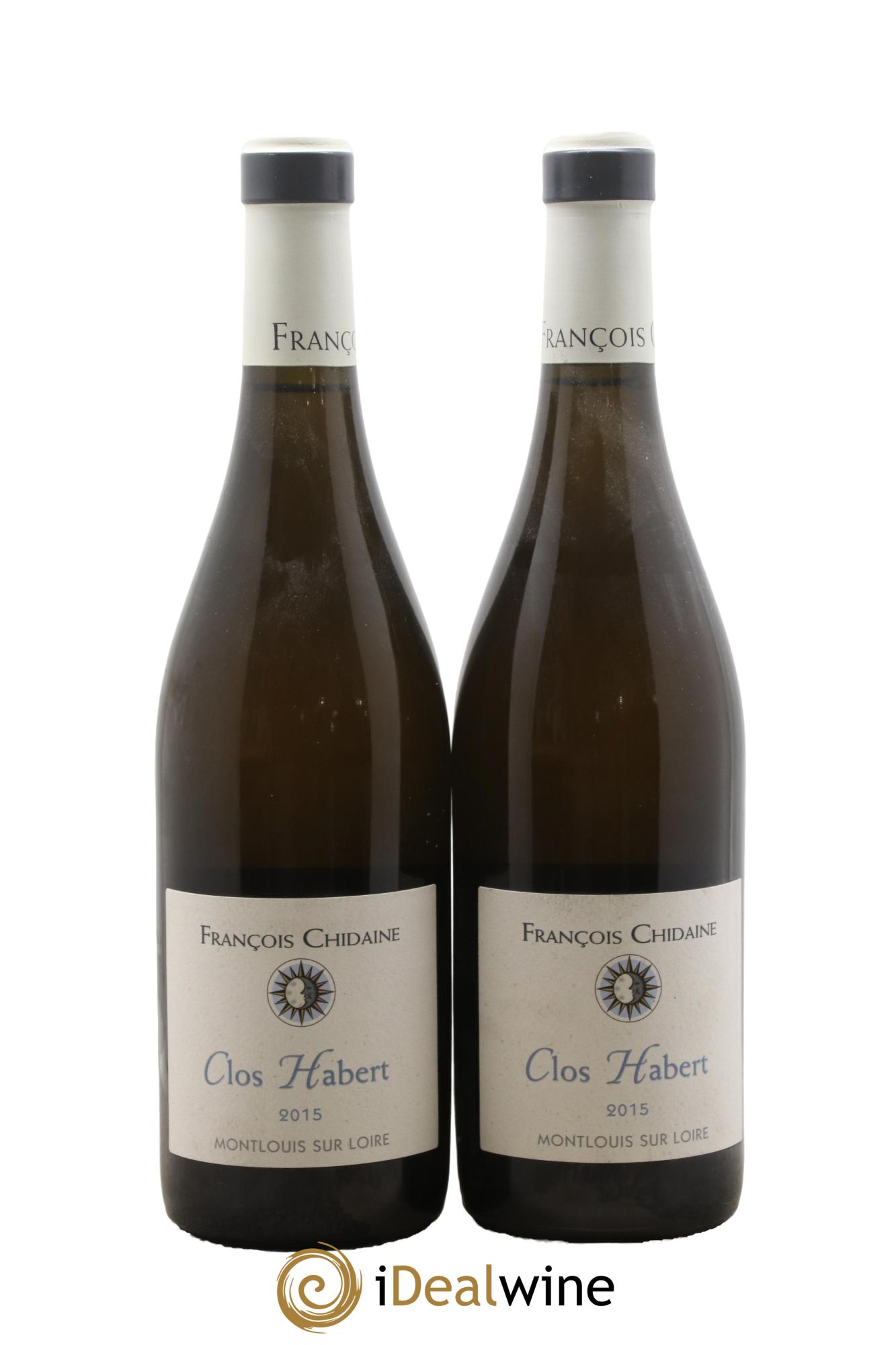 Montlouis-sur-Loire Clos Habert François Chidaine 2015 - Lot de 2 bouteilles - 0