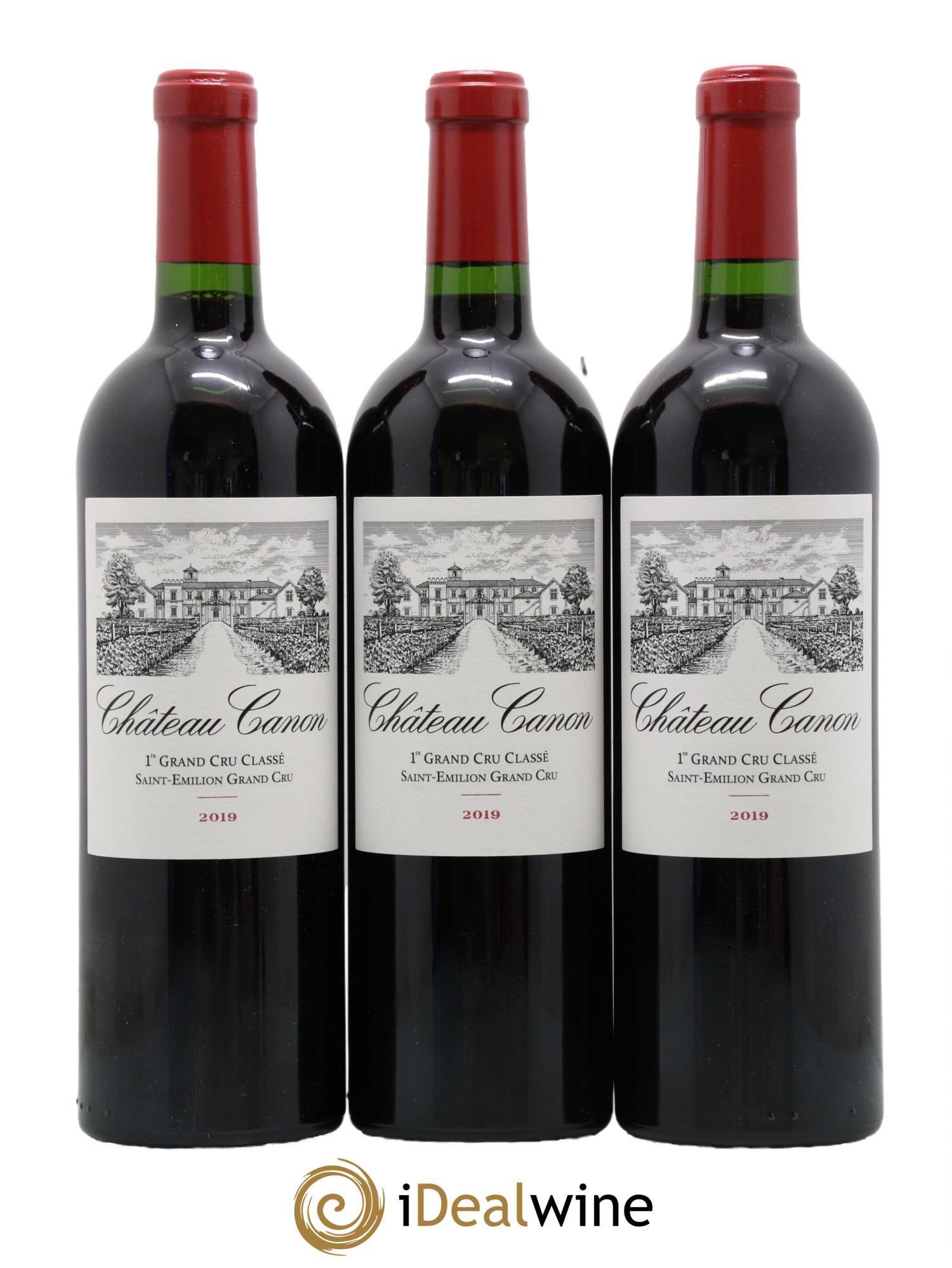 Château Canon 1er Grand Cru Classé B 2019 - Lot de 6 bouteilles - 2