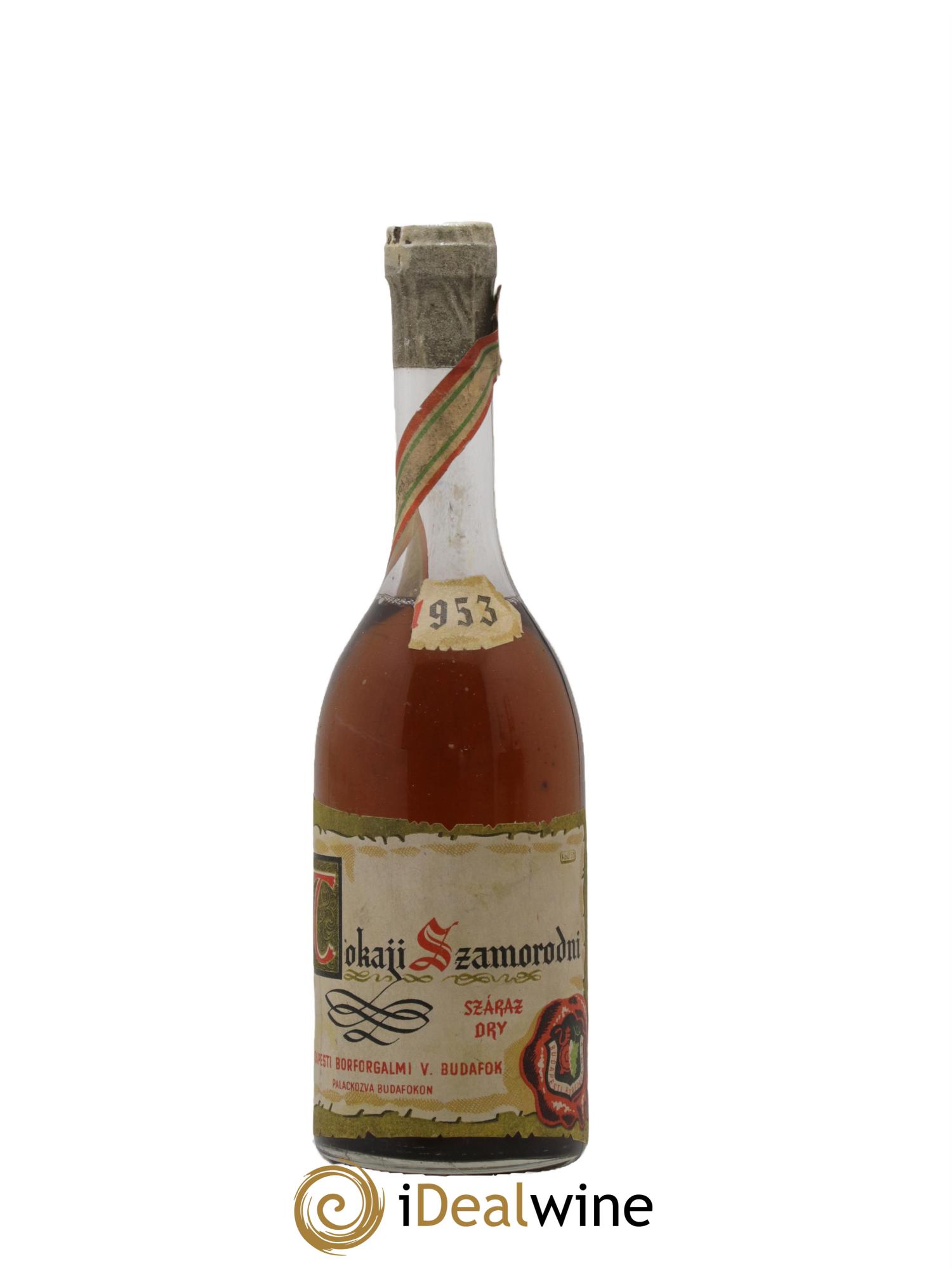 Tokaji Szamorodni Budafokon 1953 - Lot de 1 format 50cl - 0